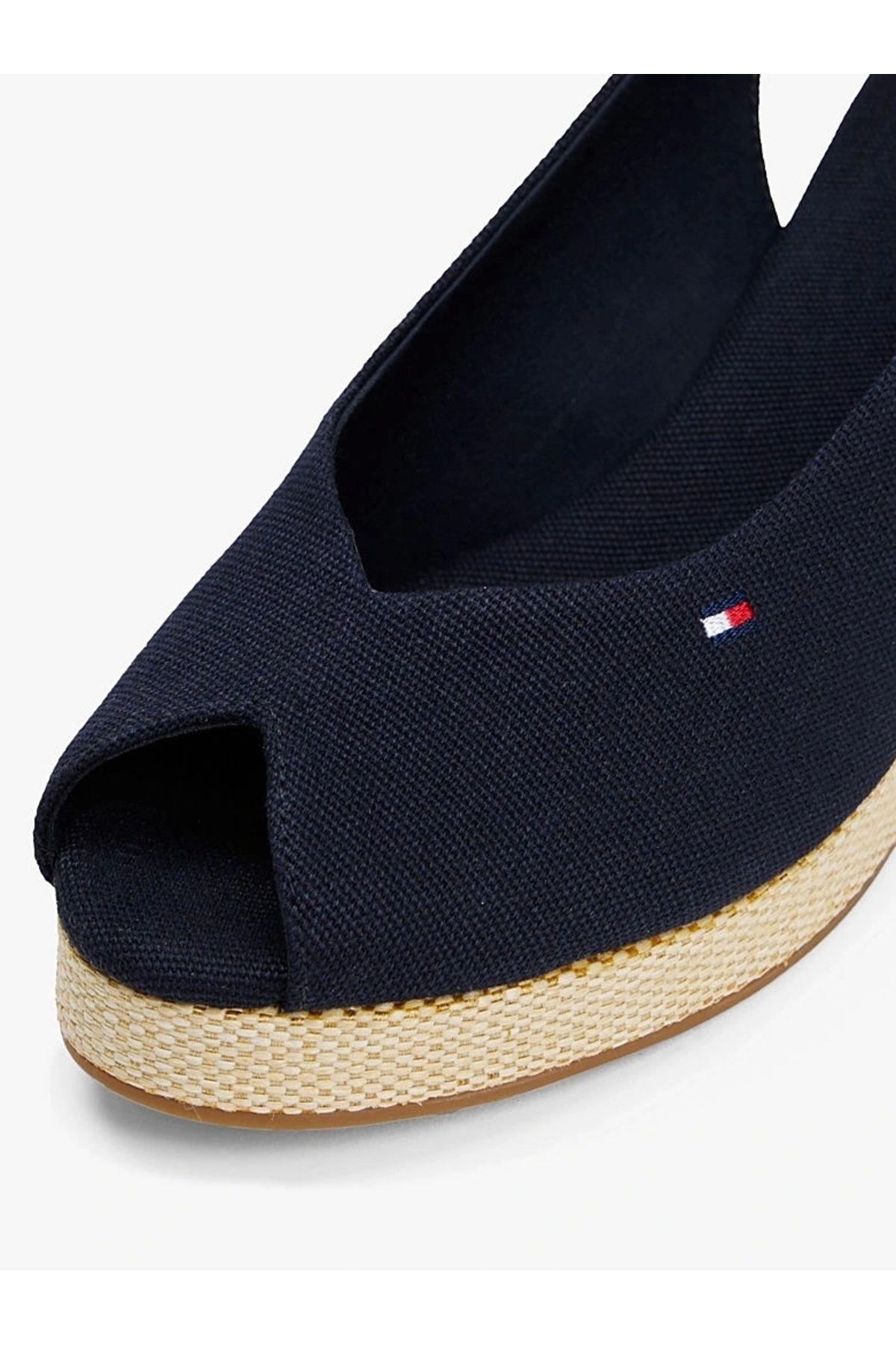 Tommy Hilfiger-FLAG MID WEDGE ESPAD SLINGBACK 8