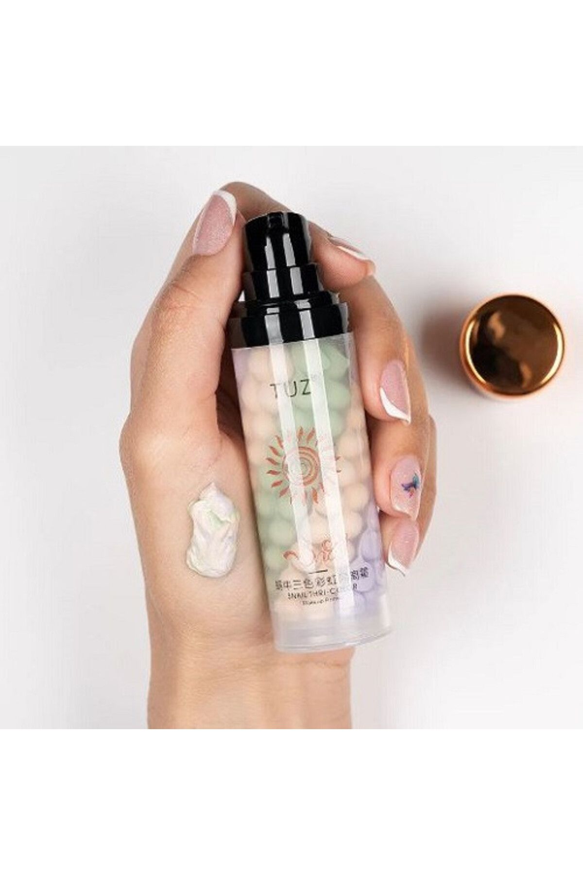 TUZ-Podkladová báze pod make-up, TUZ, Snail Thri-Color, s extraktem ze šneka, 35 ml 3