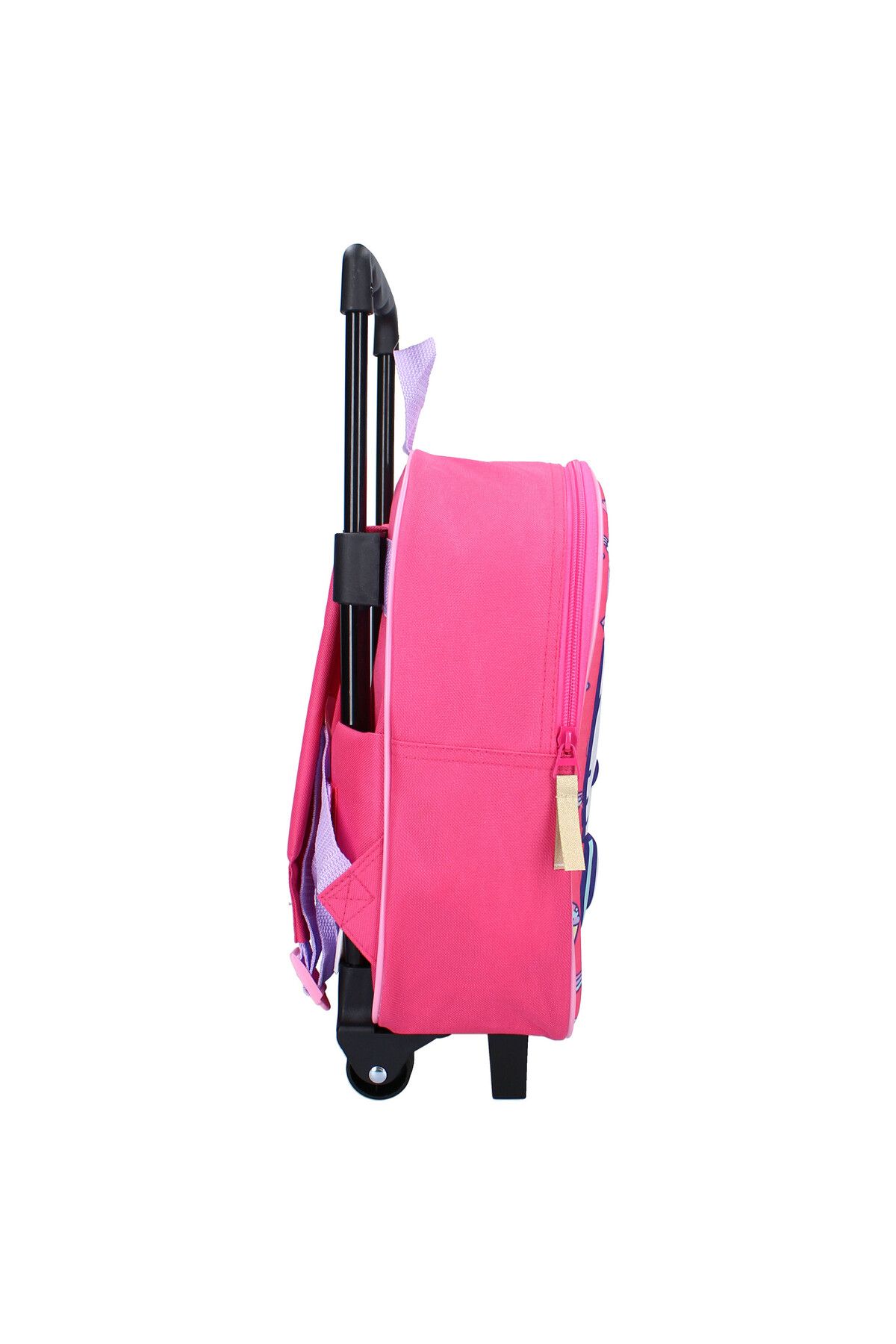 Hello Kitty-Multicolored 3D trolley, with one compartment, 32x26x11 cm, Another Dimension, Hello Kitty 3