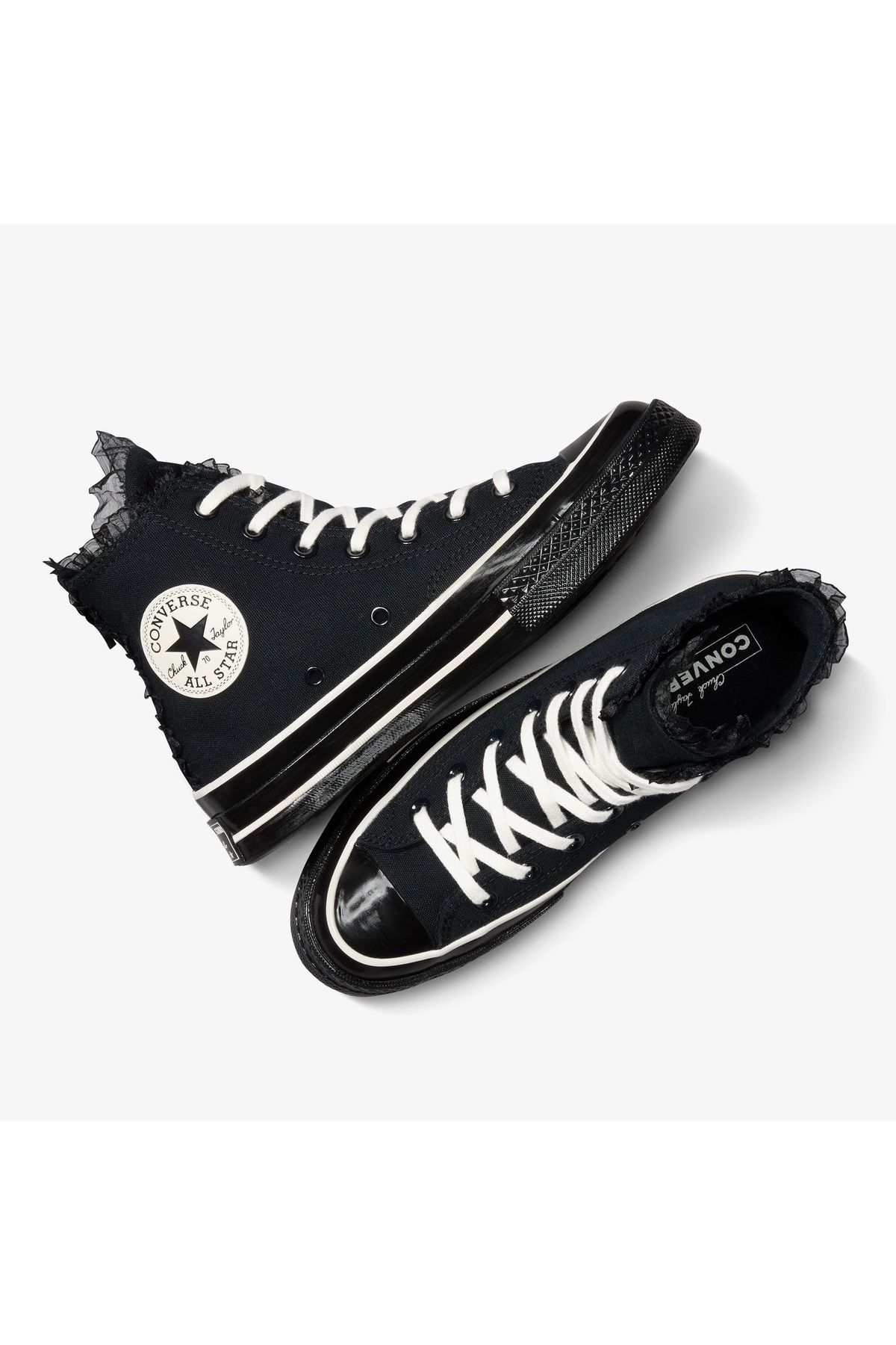 اسنیکر زنانه چاک 70 کفش روزانه A10026C سیاه Converse