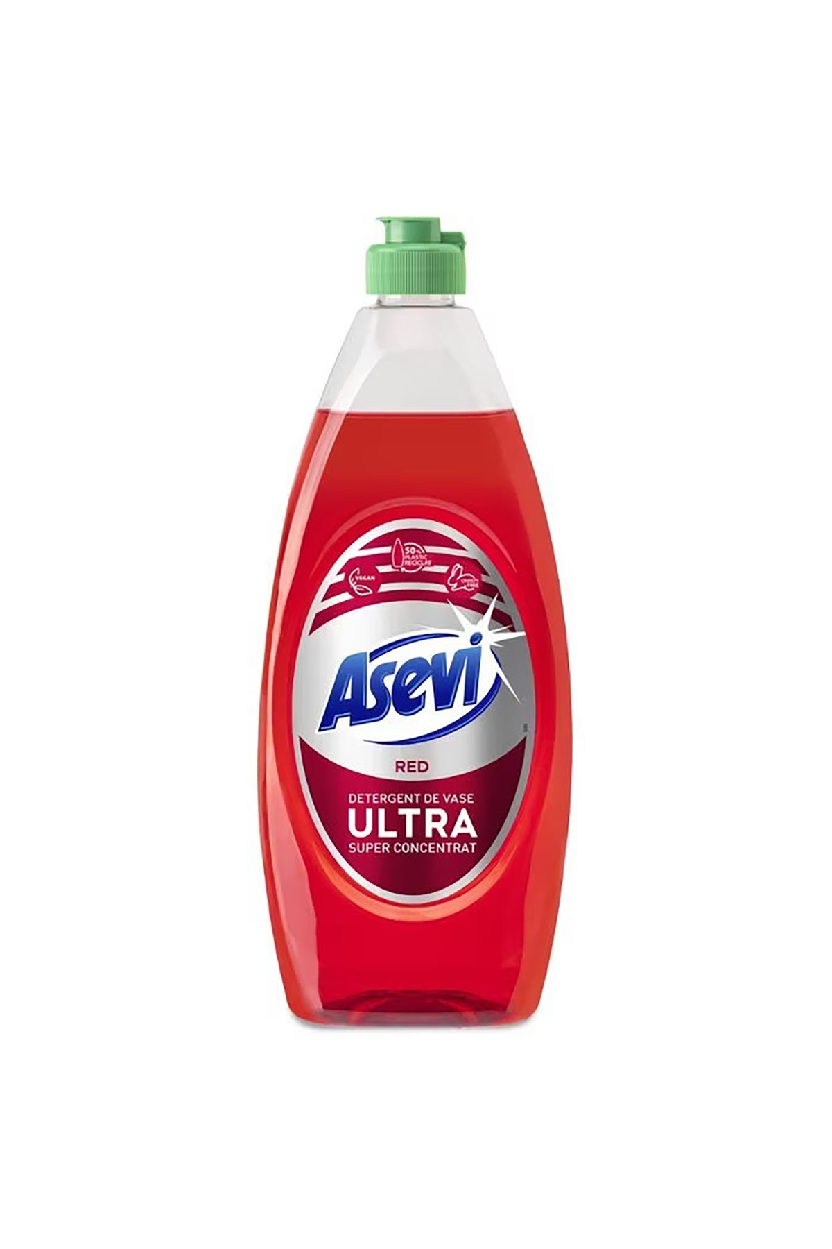 ASEVI Detergent De Spălat Vase Ultra, Roșu, 650 Ml - One Size