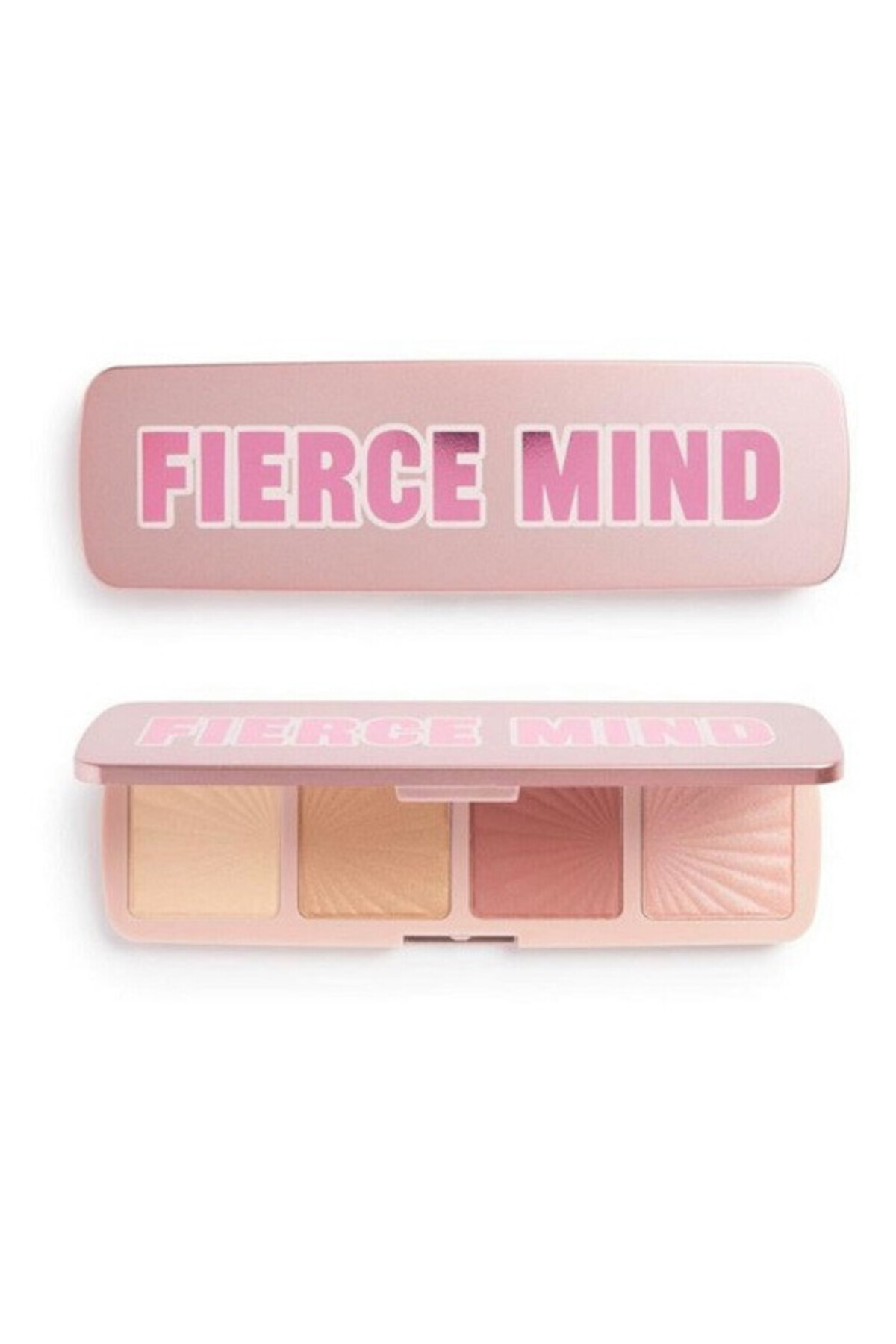 MAKEUP REVOLUTION-4 Highlighter Powder Palette, Makeup Revolution, Highlighter Palette, Fierce Mind 2