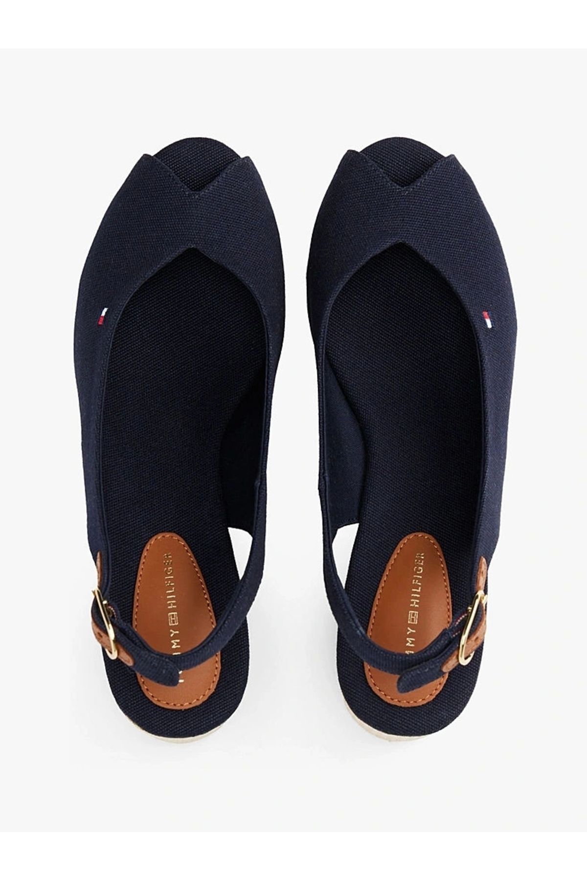 Tommy Hilfiger-FLAG MID WEDGE ESPAD SLINGBACK 7