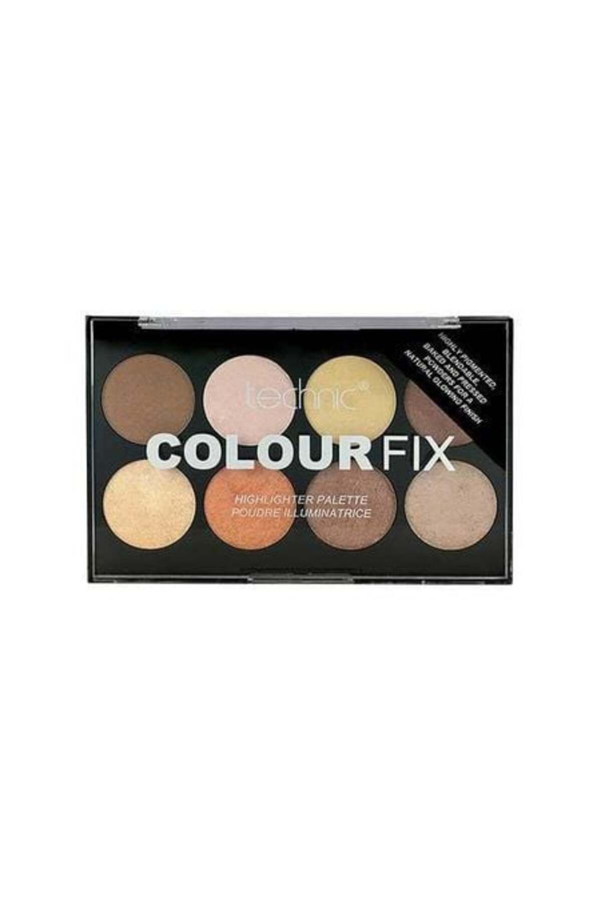 TECHNIC-Technic Colour Fix Highlighter Palette 8 Highlighting Powders 1