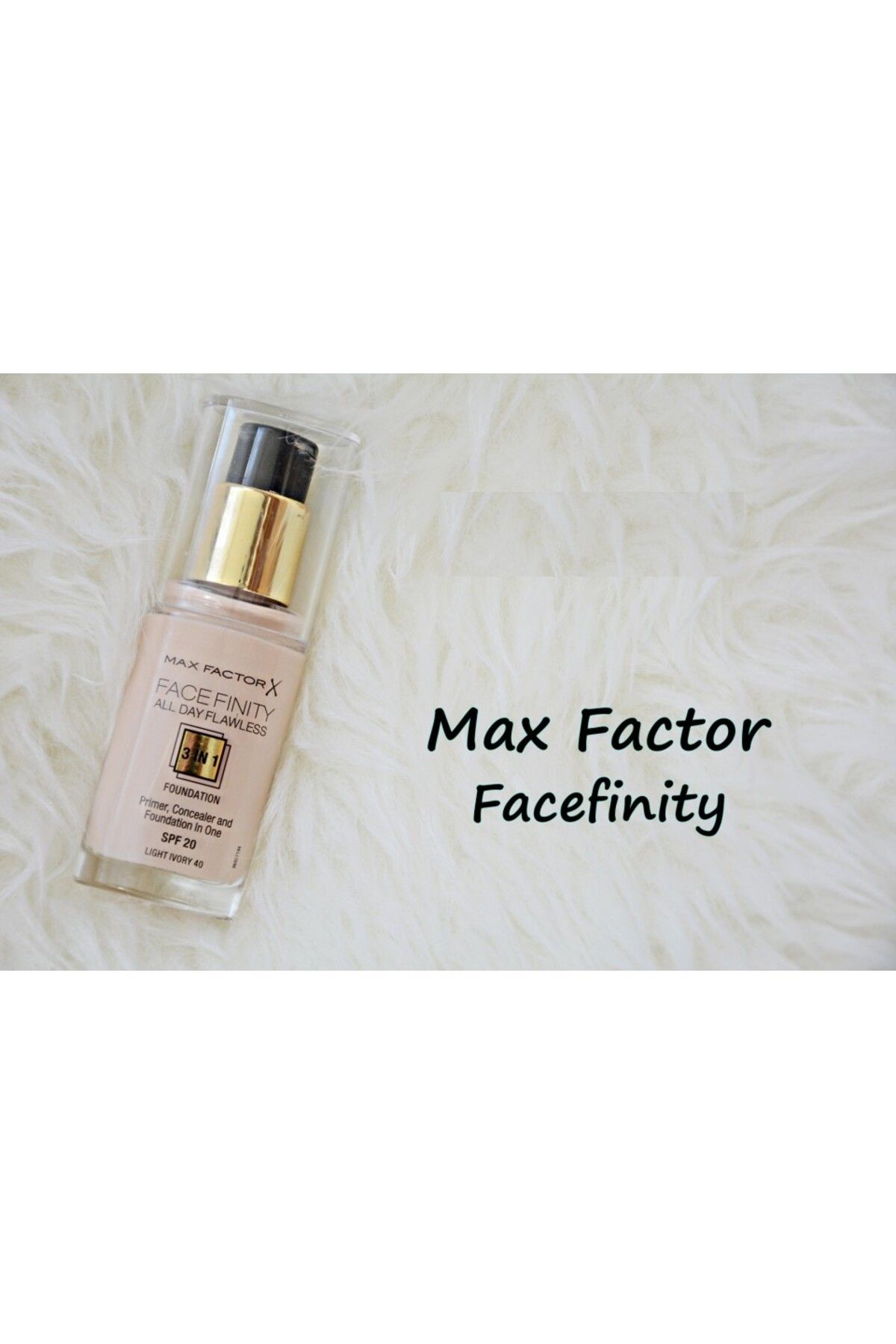 Max Factor-Make-up Max Factor Face Finity All Day 3v1 odstínu Nuanta 40 Light Ivory 3