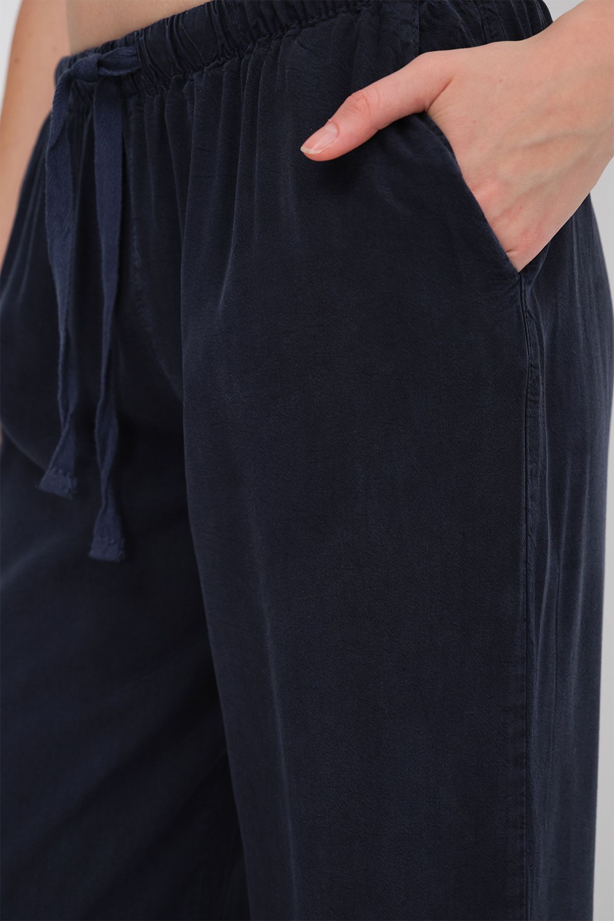Addax-Elastic Waist Trousers Pn5424 3