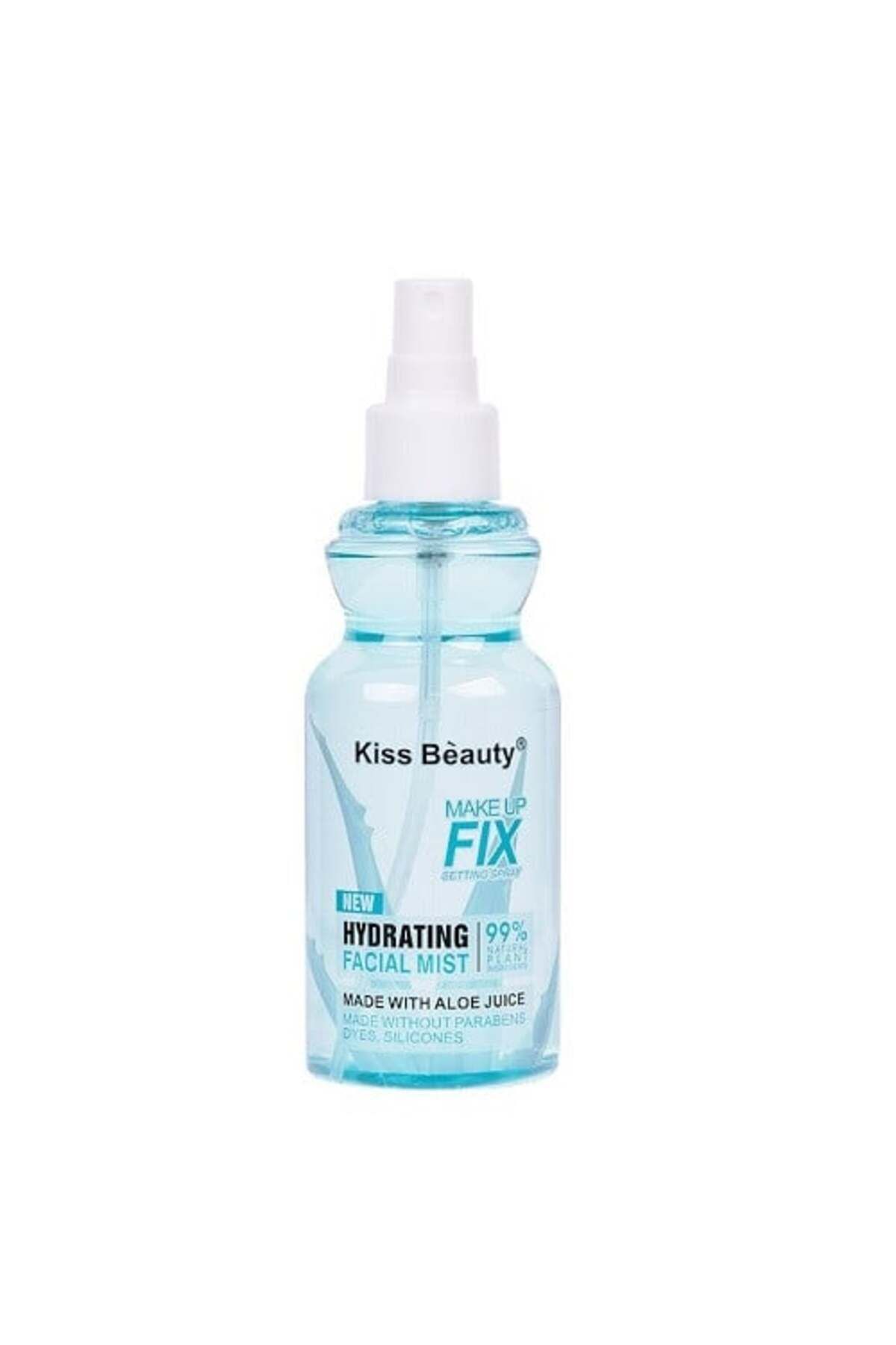 Kiss Beauty Spray Hidratant Pentru Fixarea Machiajului, , Hydrating Facial Mist, Aloe Juice, 180 Ml - One Size