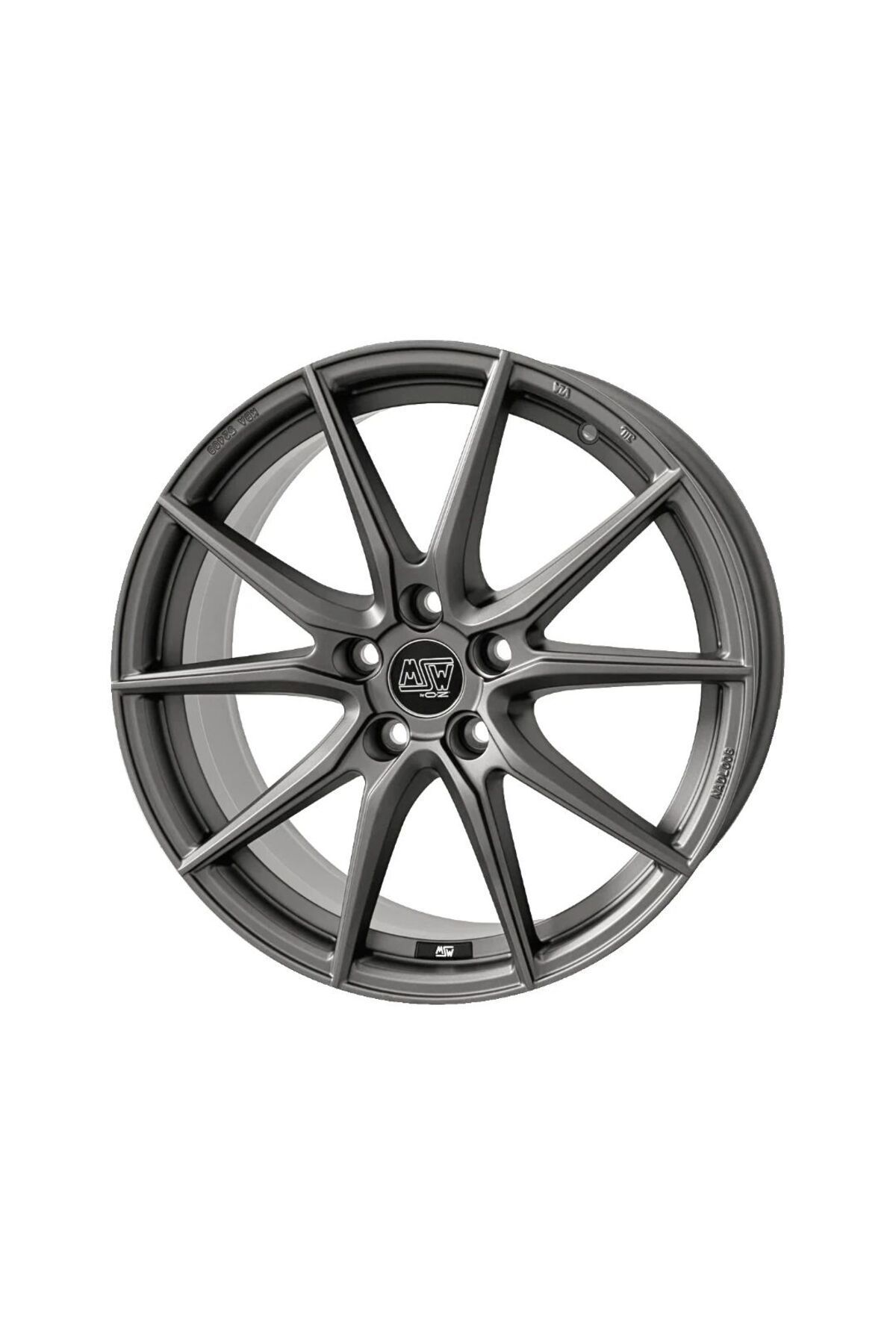 EFL MSW DR1 8x18 5x114,3 ET-45 Matt Graphite-18K8 Takım Jant (4 Adet)