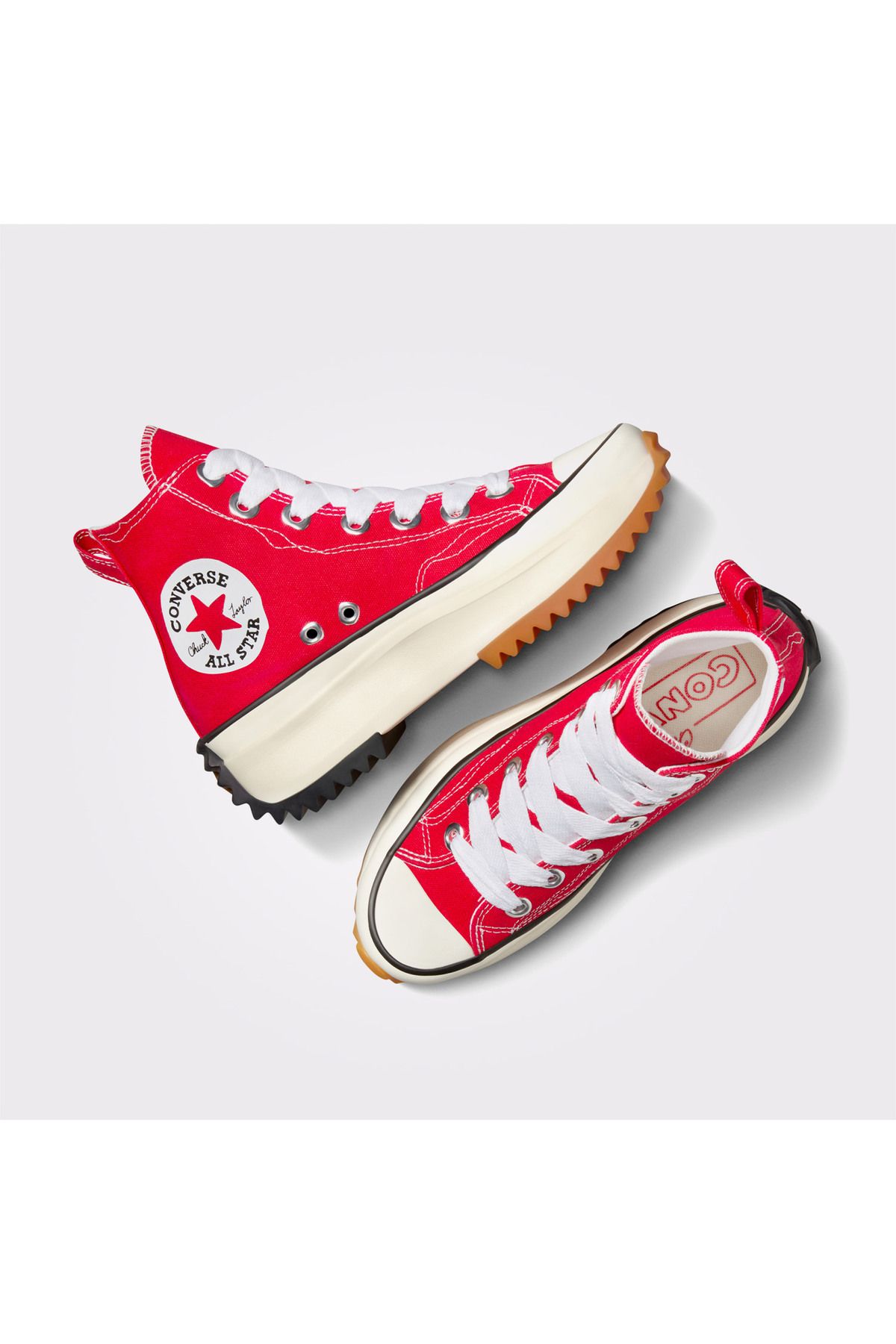 اسنیکر مردانه و زنانه کفش ورزشی پلت فرم قرمز یونیسکس را رانینگ کنید Converse
