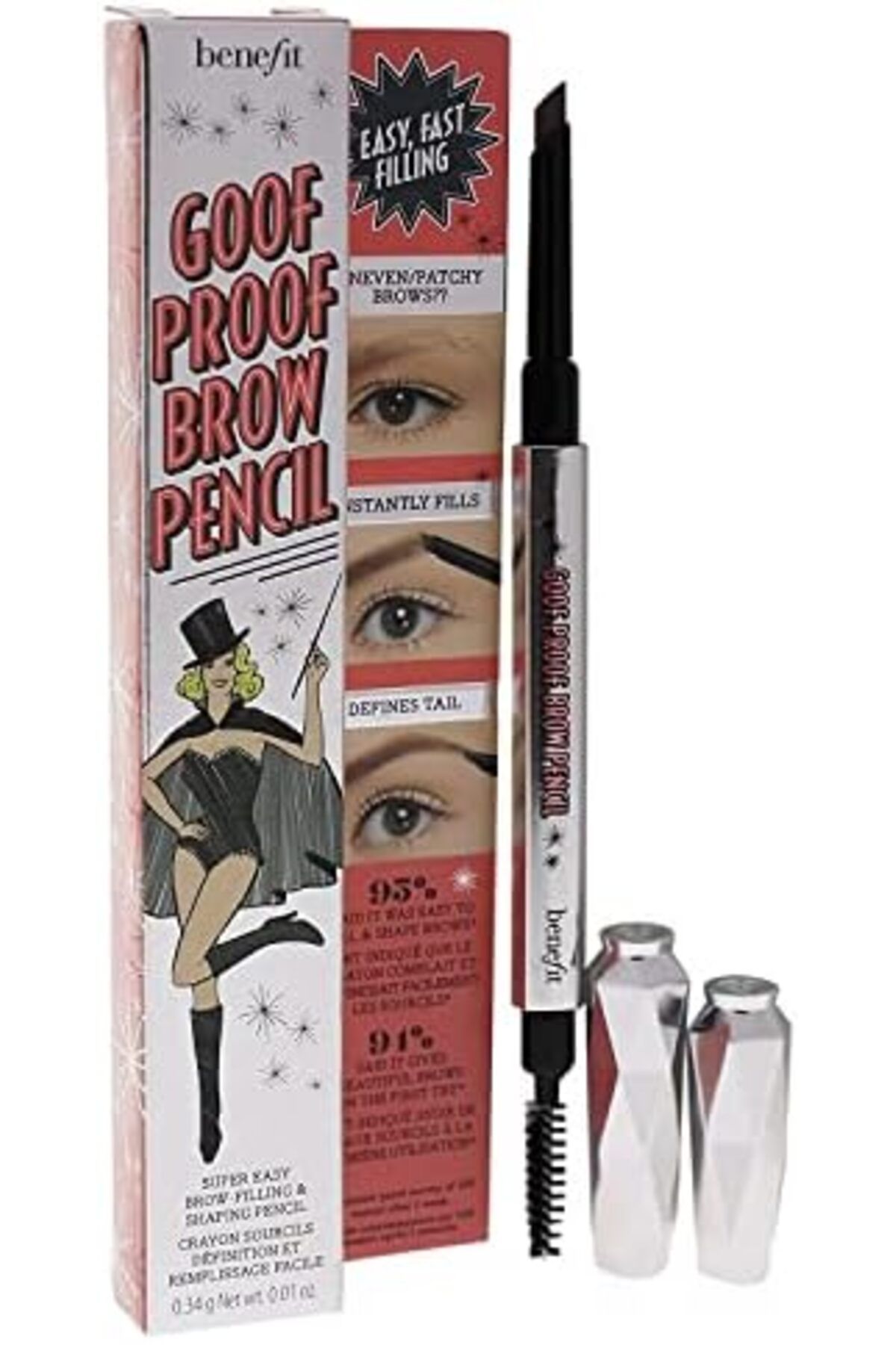 BENEFIT-Goof Proof Eyebrow Pencil - 3 Medium 2