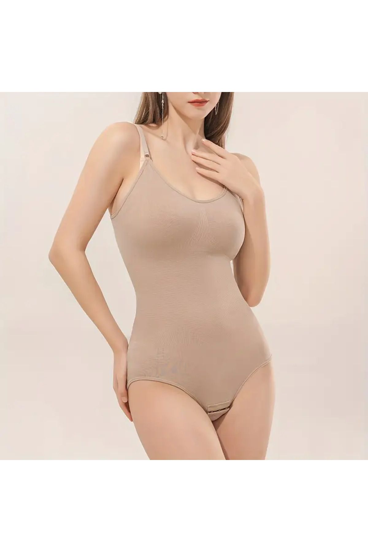 Sh Mağazacılık-Mamey 3 Zone Effect (Bottom Hook) Corset with Snap Fasteners (Zibin) 3