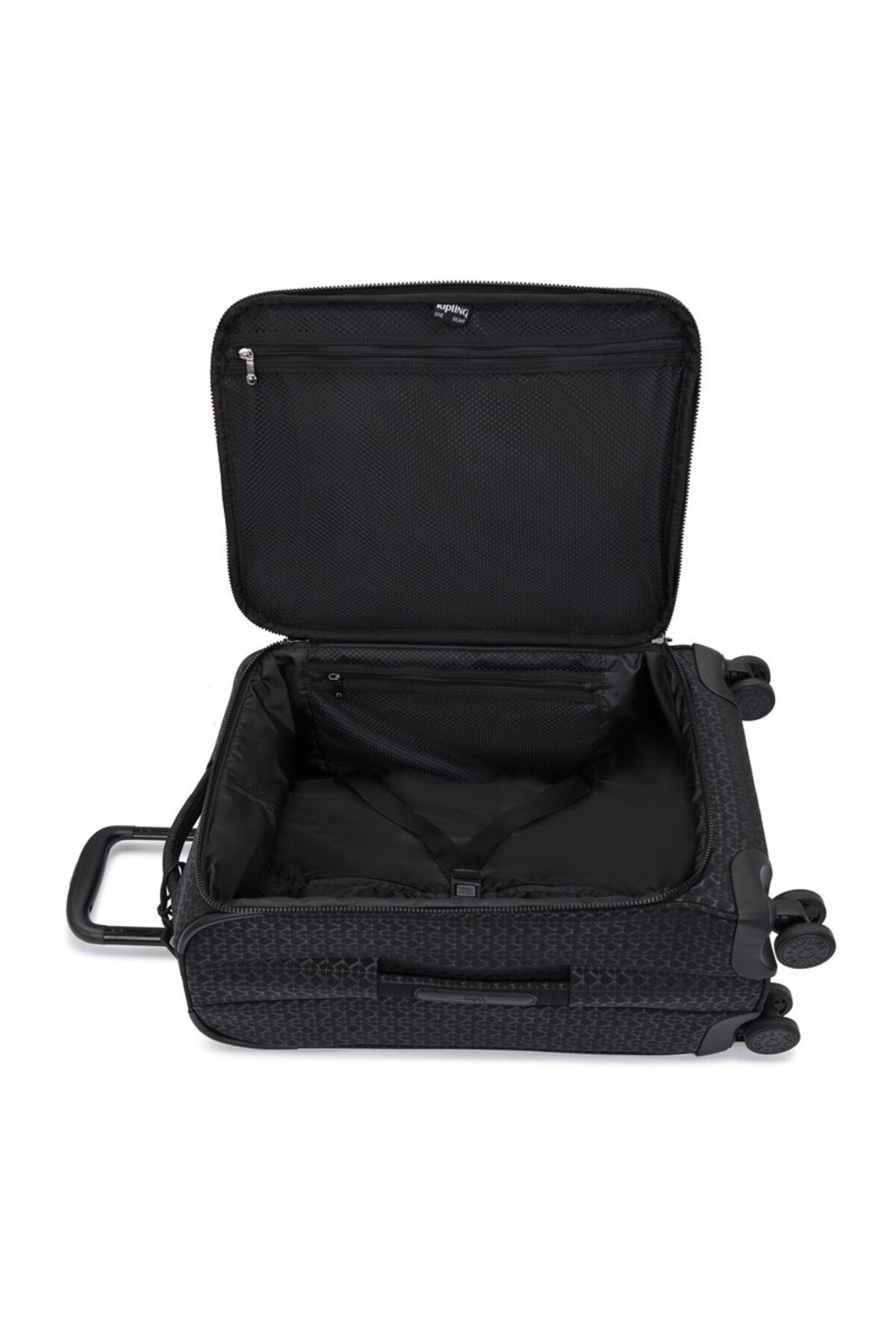 Kipling-New Youri Spin Small Cabin Size Luggage Trolley - Signature 3