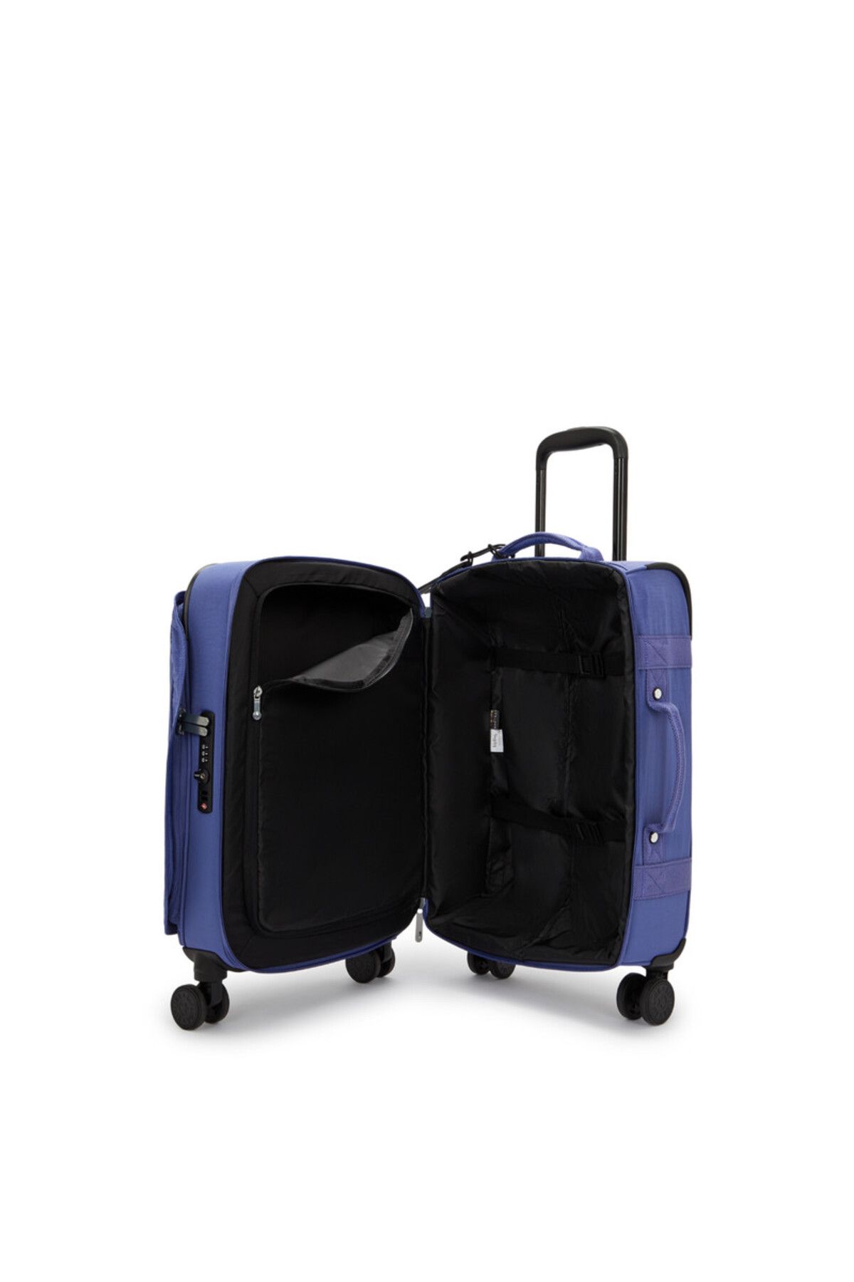 Kipling-حقيبة سفر صغيرة بعجلات للنساء، لون أزرق محيطي، مقاس S I5508-24u 3
