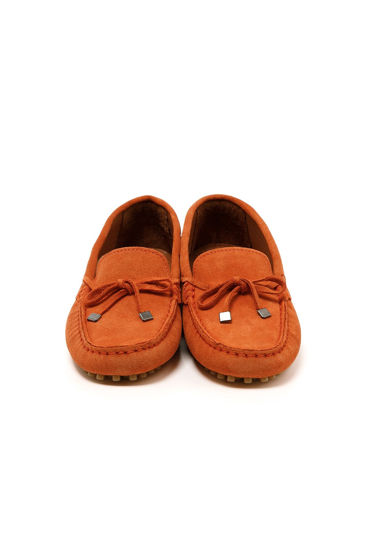 John May-Women / Girls Sneaker (Casual) Rc-25Y-058-R1822 John May Orange Suede 4