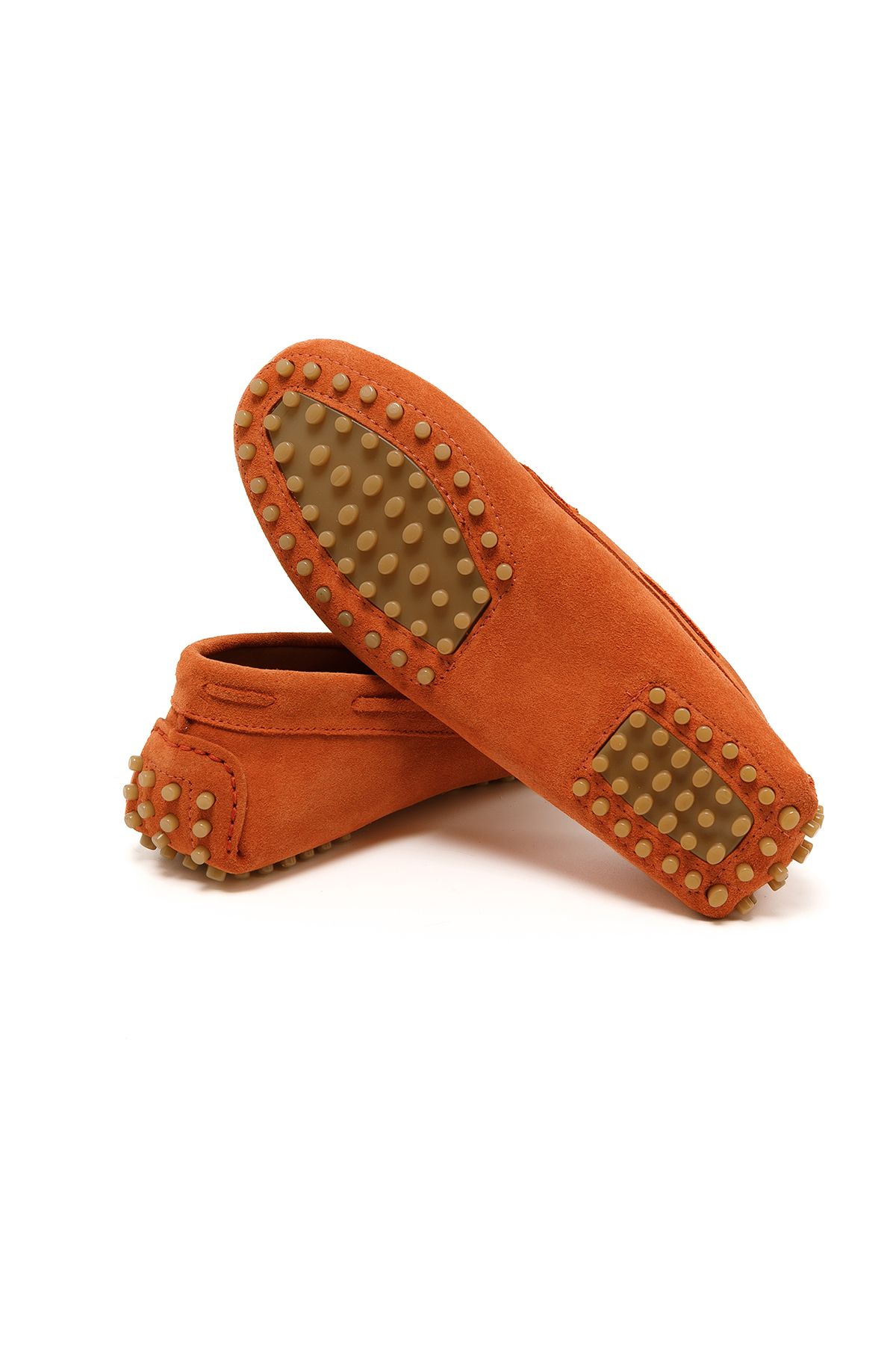 John May-Women / Girls Sneaker (Casual) Rc-25Y-058-R1822 John May Orange Suede 6