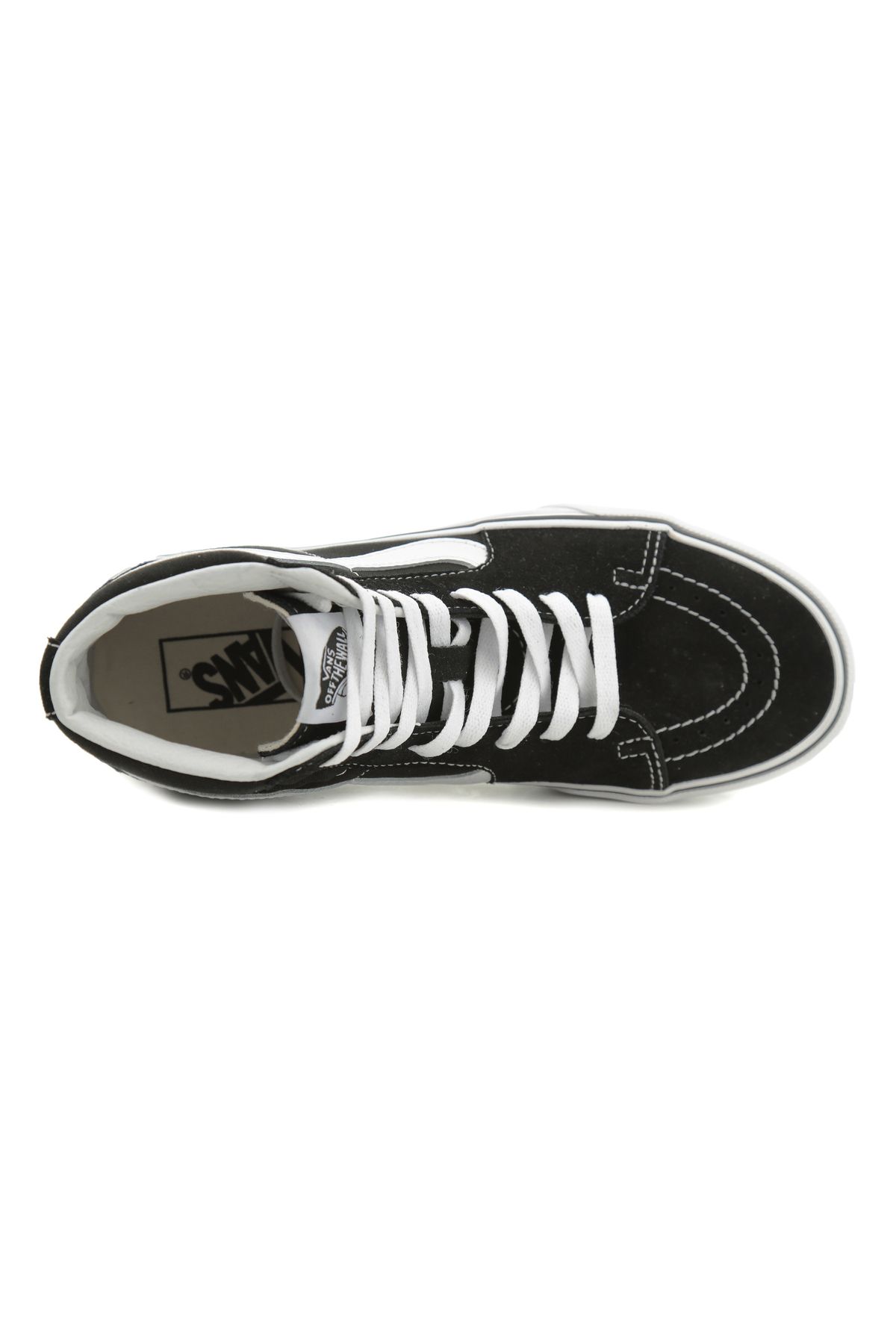 اسنیکر سفید زنانه R UA SK8 HI پلتفرم 2.0 کفش ورزشی سیاه Vans