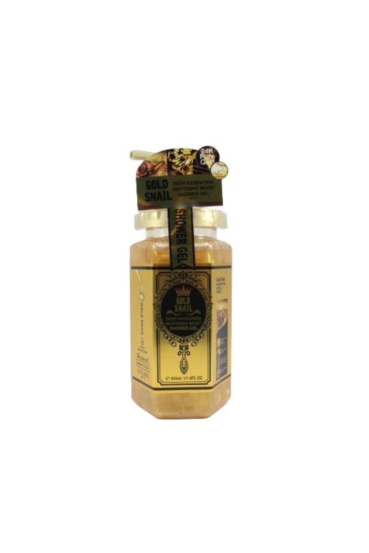 wokali-Sprchový gel s 24karátovým zlatem a extraktem ze šneka, Wokali, Zlatý šnek, 500 ml 1