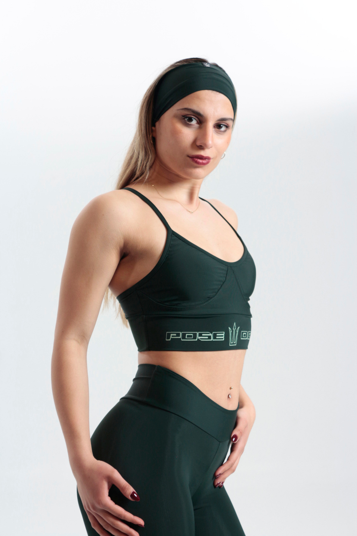 POSE I DOWN Onyx Bra Kadın Sporcu Sütyeni