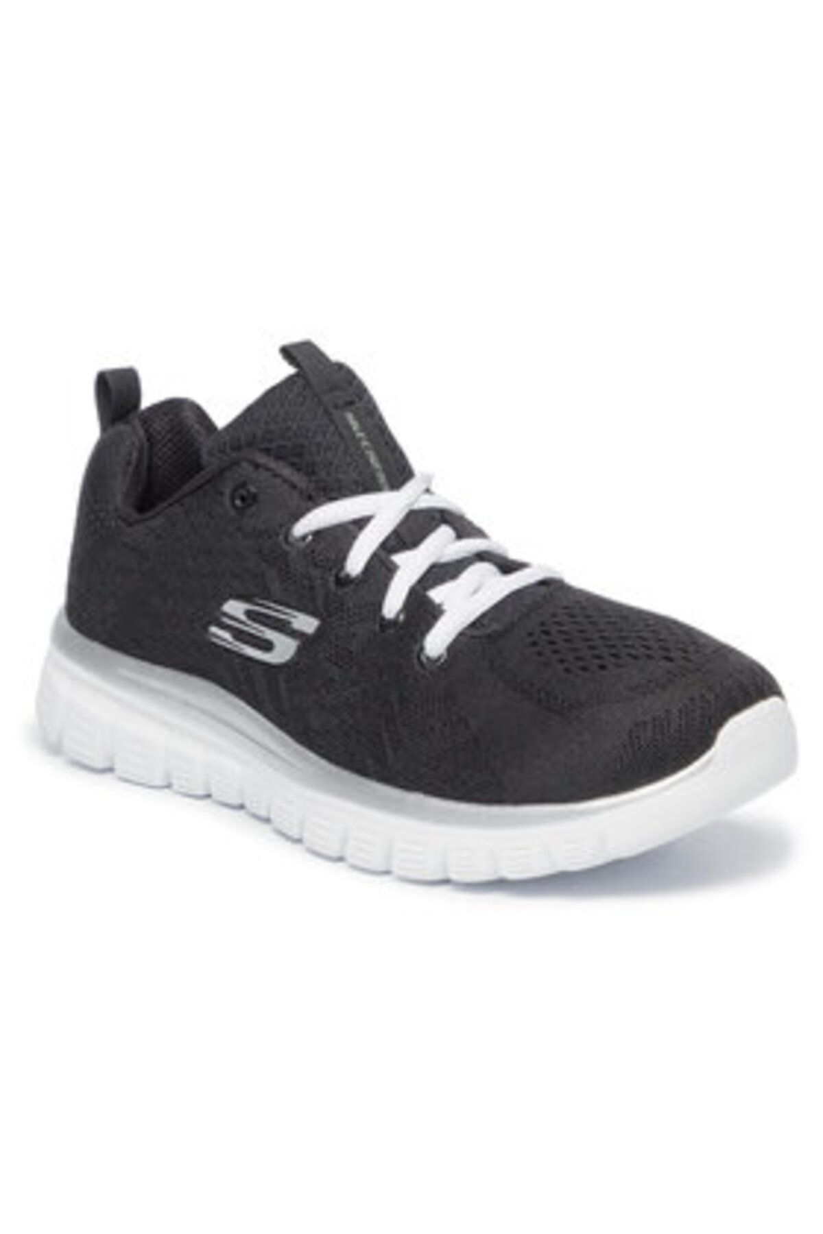 SKECHERS-Adidasi Skechers dama 12615 negri 3