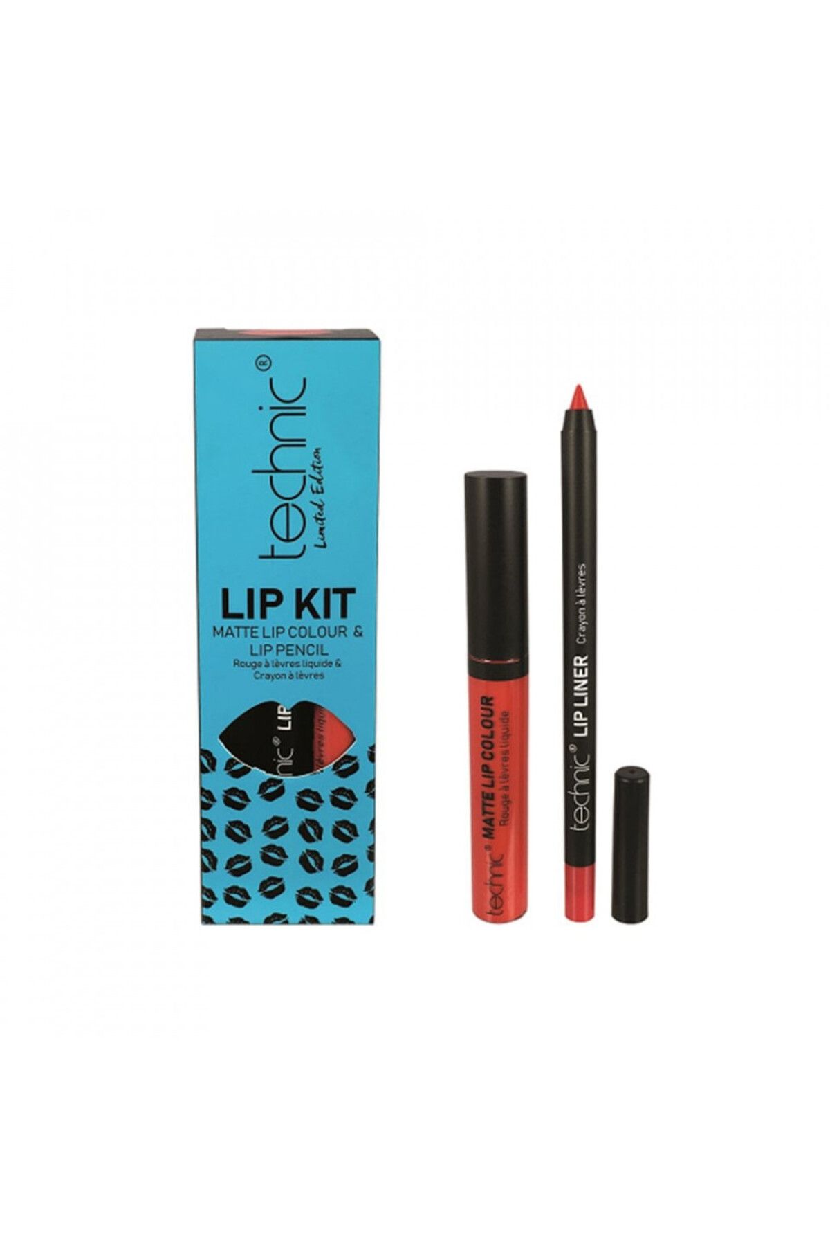 TECHNIC-Súprava rúžov ​​a tvarov na pery Technic Lip Kit Matte Nuanta Lady Bird 7