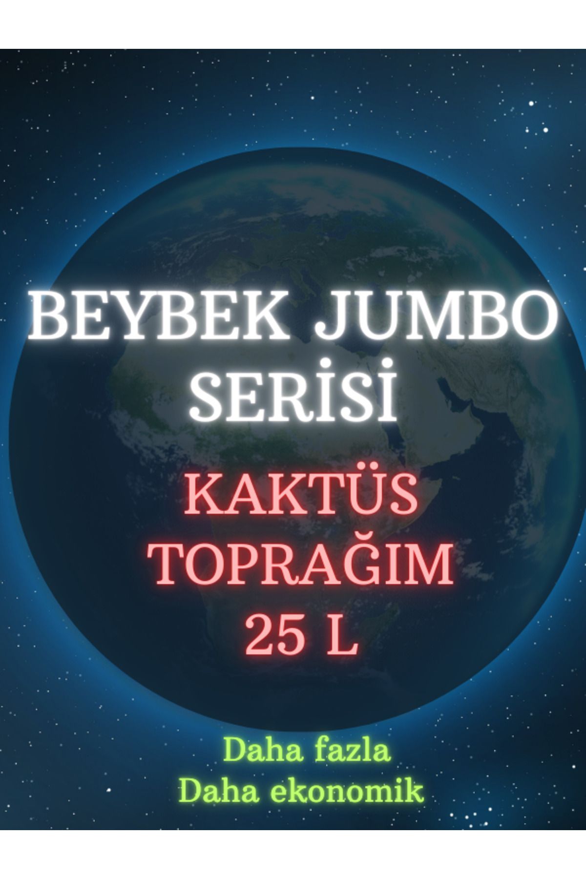 Beybek Gübre Kaktüs Toprağı Jumbo 25 Litre Çuval Beybek