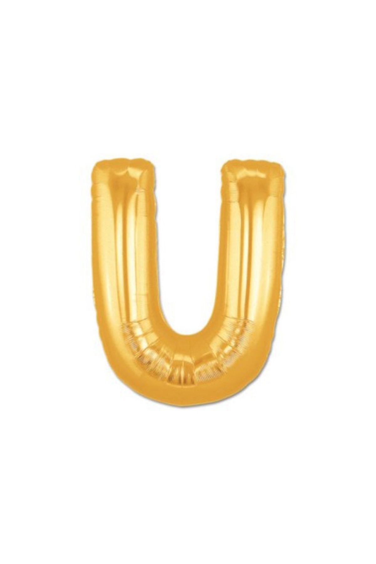 BirdoluSepet Altın Sarısı Folyo Harf Balon 1 Metre