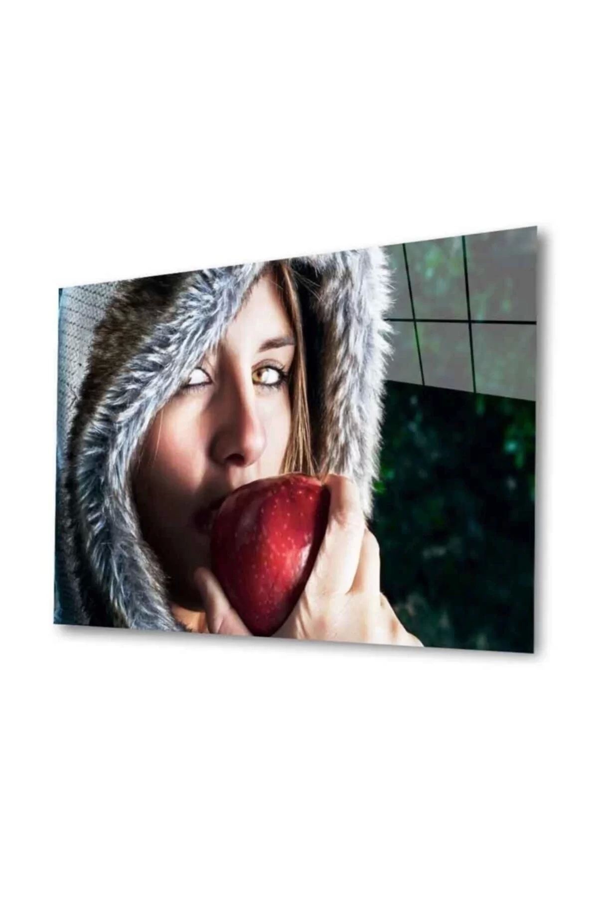 ÖYKÜ VE YİĞİT Meyveler Cam Tablo 4mm Dayanıklı Temperli Cam