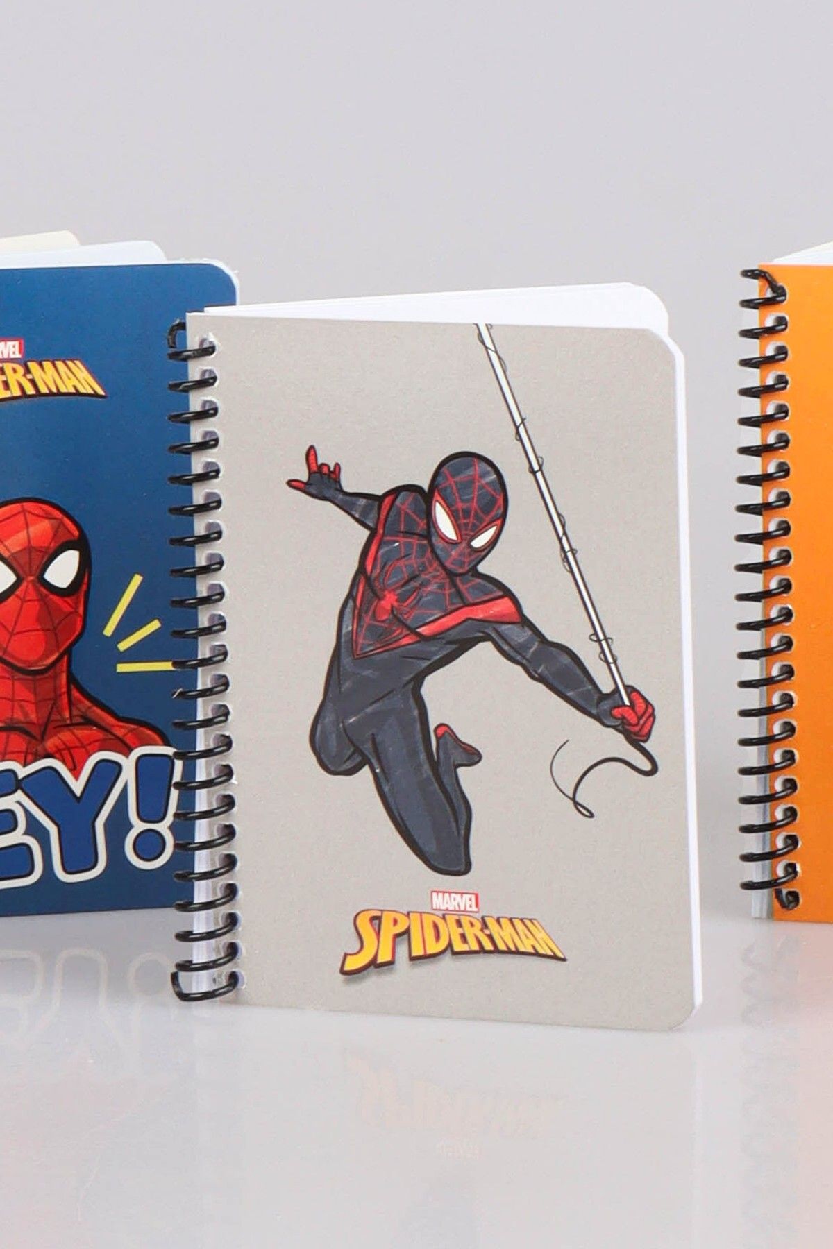 SPIDERMAN-LICENSED SPIDERMAN STRIPED NOTEBOOK / BLOCKNOT 80 SHEETS 2