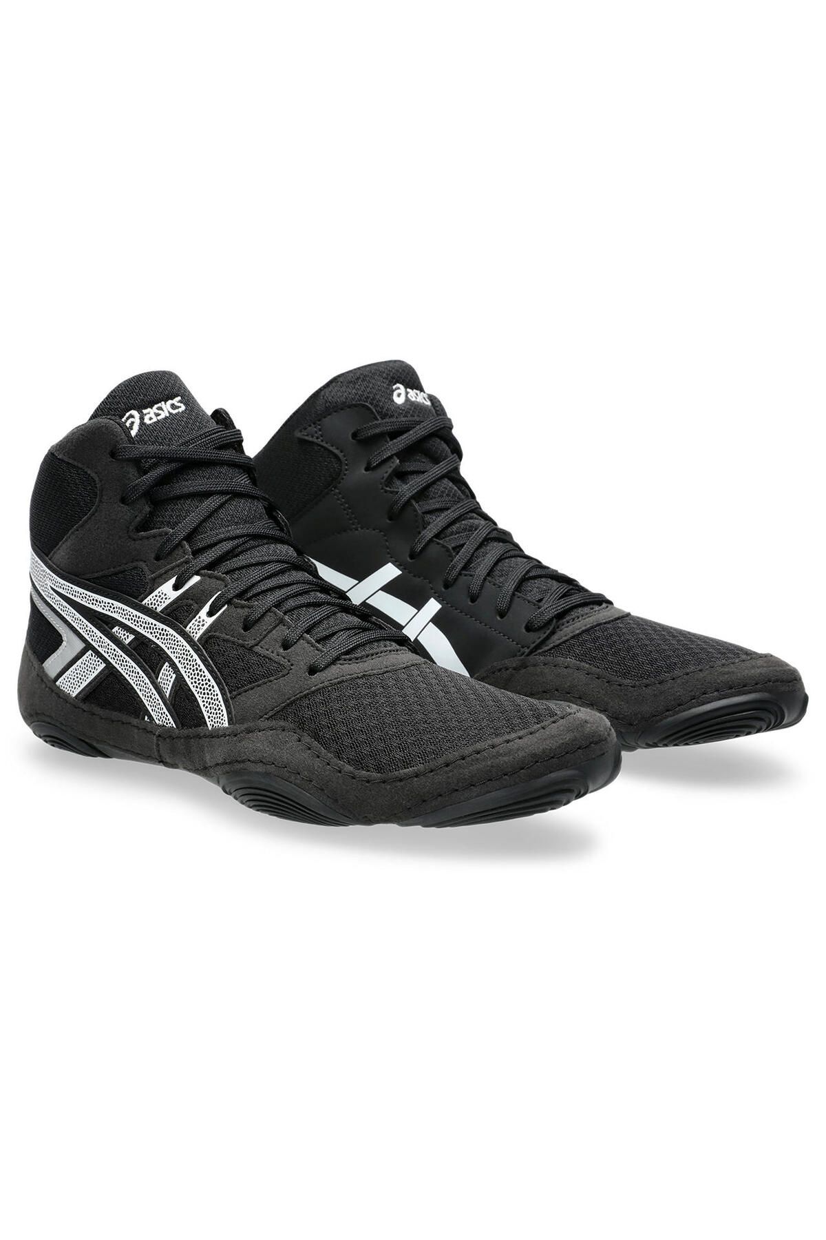 Asics-Snapdown 4 Men's Black Wrestling Shoes 1081A058-001 3
