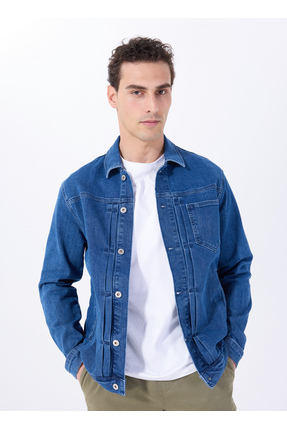 Mustang Mavi Erkek Denim Ceket M5SM-CKT1023