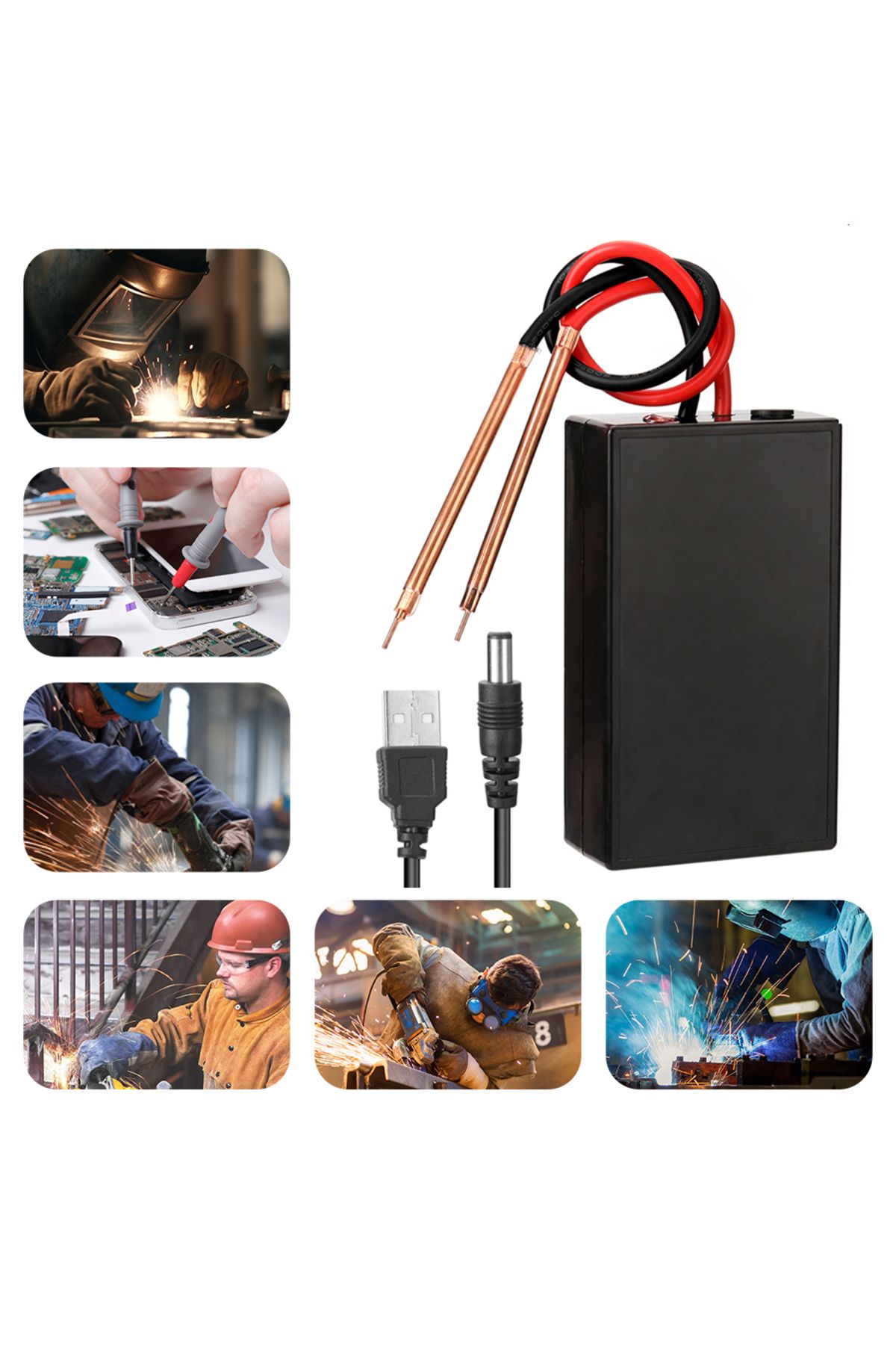 Choice-Docreate DIY Handheld 6 Gears Spot Welding Portable Adjustable Mini 0. 12mm For 18650 Battery Sp... 6