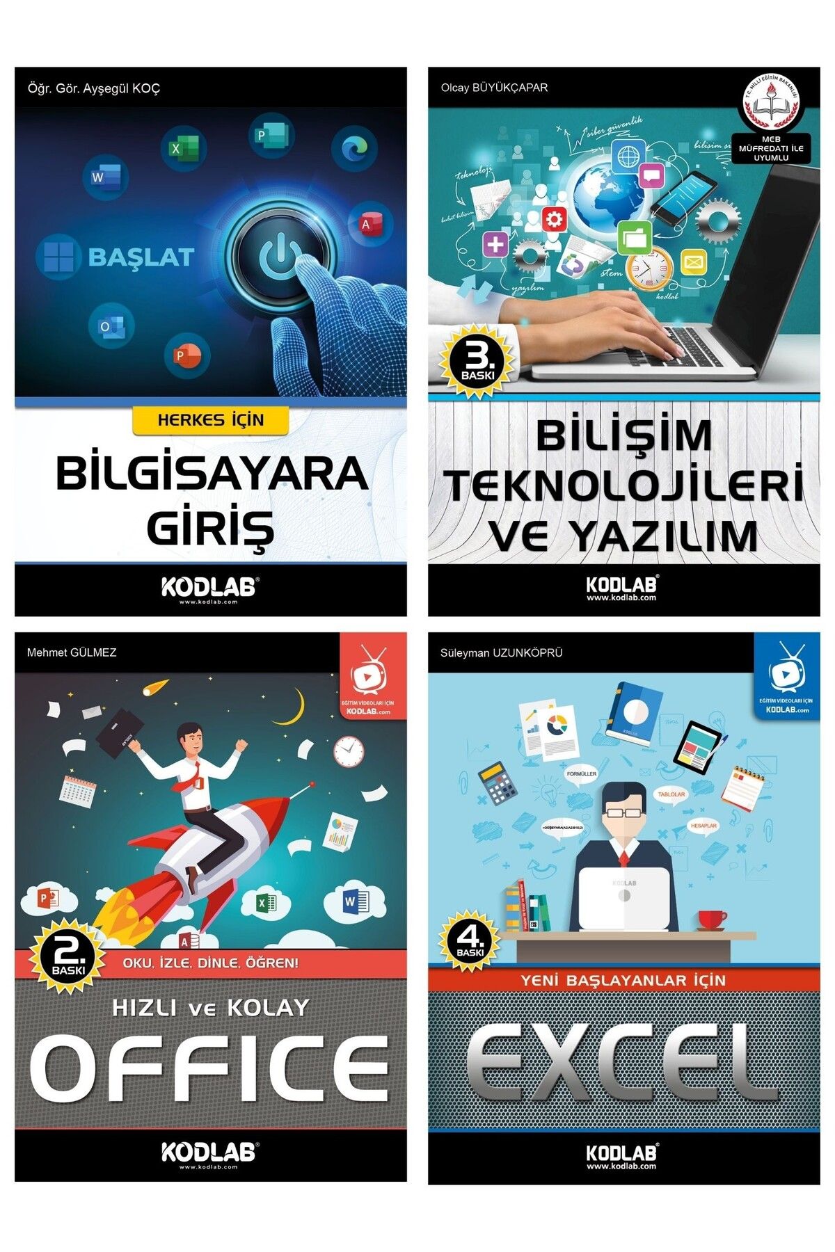 Kodlab Yayın Dağıtım BİLGİSAYAR ÖĞRENİM SETİ
