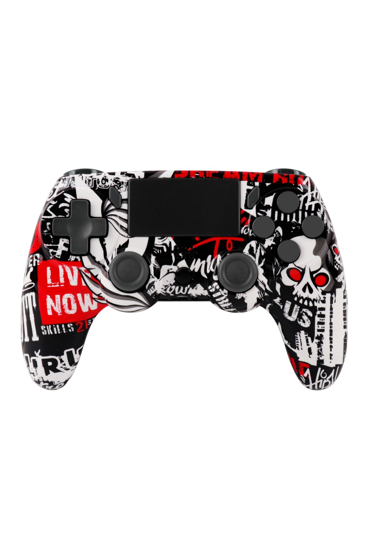 Choice-Eyed Skull GAMINJA P47 Wireless Bluetooth Controller Gamepad With 6-axis Gyroscope PC Joystick touch 1