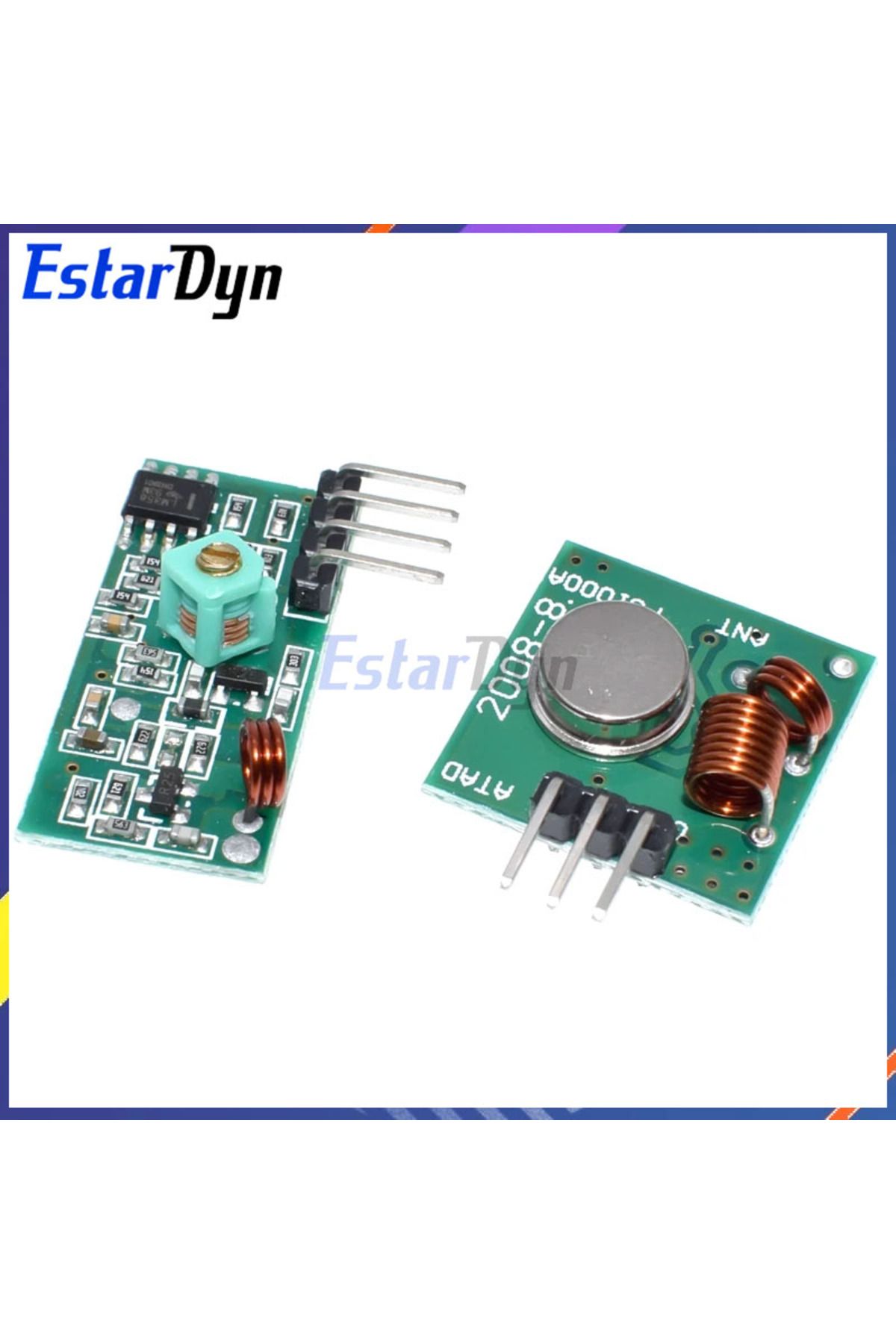 Estardyn-ASK 433Mhz RF Wireless Transmitter Module and Receiver Kit 5V DC For Arduino Raspberry P... 4