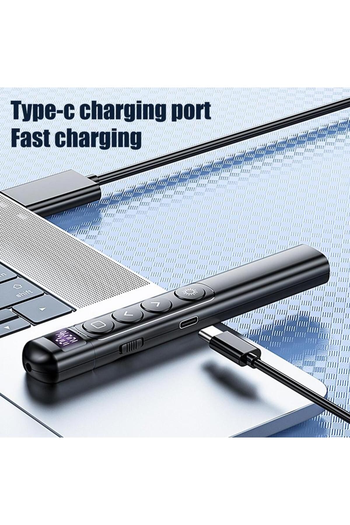 Choice-GERMANY Flip-pen Presentation Clicker RF 2.4GHz PowerPoint Clicker Laser pointer pen Hyperlink Contr 4