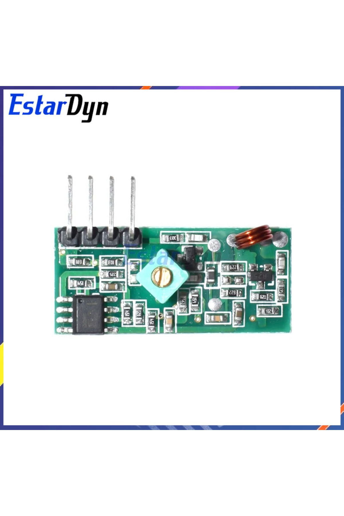 Estardyn-ASK 433Mhz RF Wireless Transmitter Module and Receiver Kit 5V DC For Arduino Raspberry P... 5