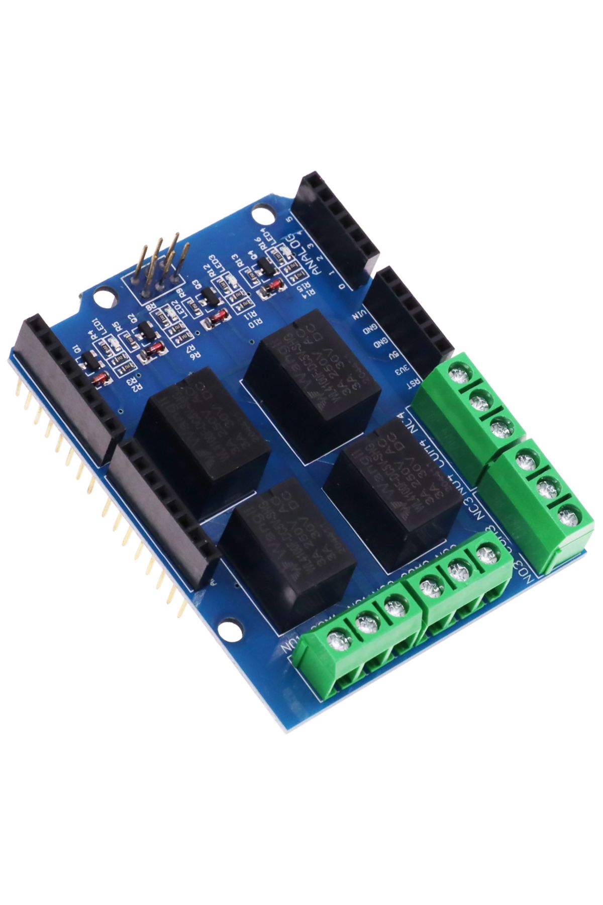 Choice-5V 4 Channel Relay Shield Module for Arduino UNO R3 ARM PIC AVR DSP Electronic 4 Way Four Channel... 4