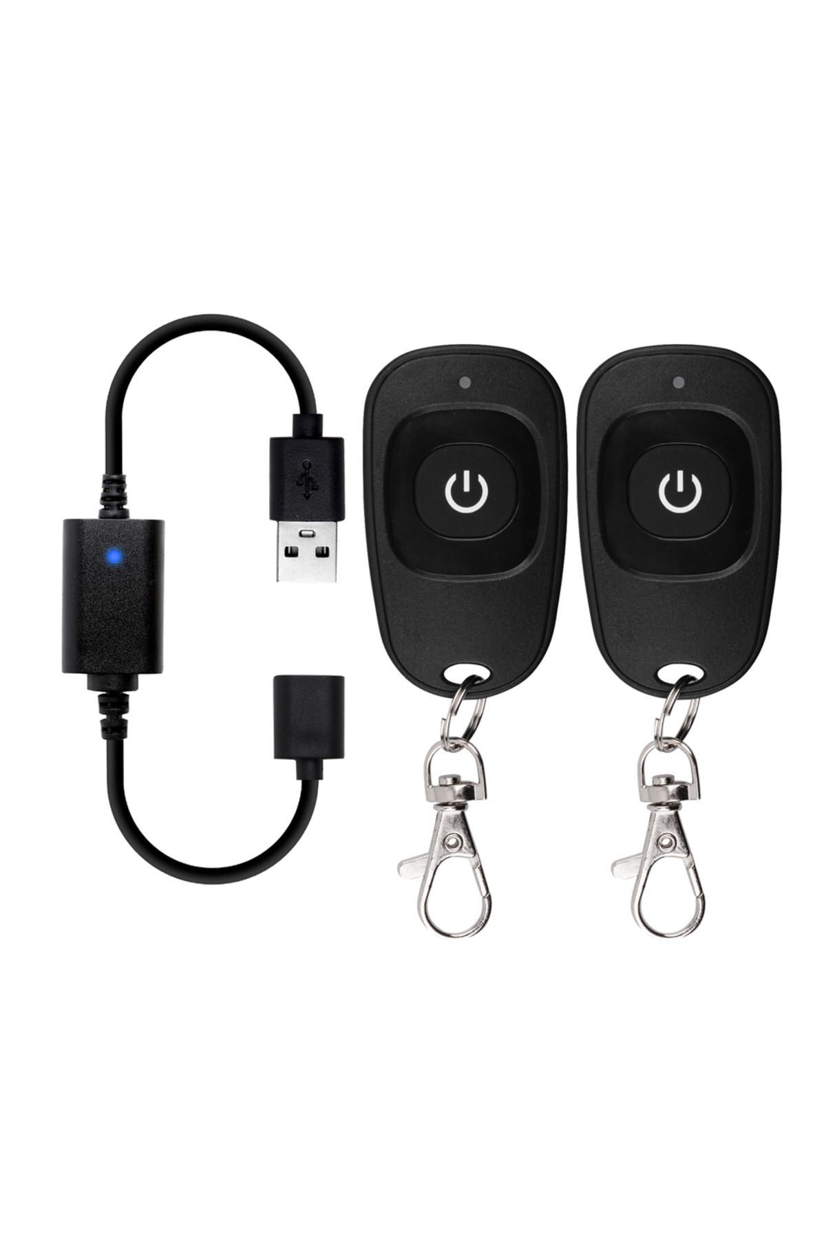 Choice-1receiver 2remote Dc 5v Usb Wireless Rf Remote Control Switch Driver Power On Off（toggle Model） For 1