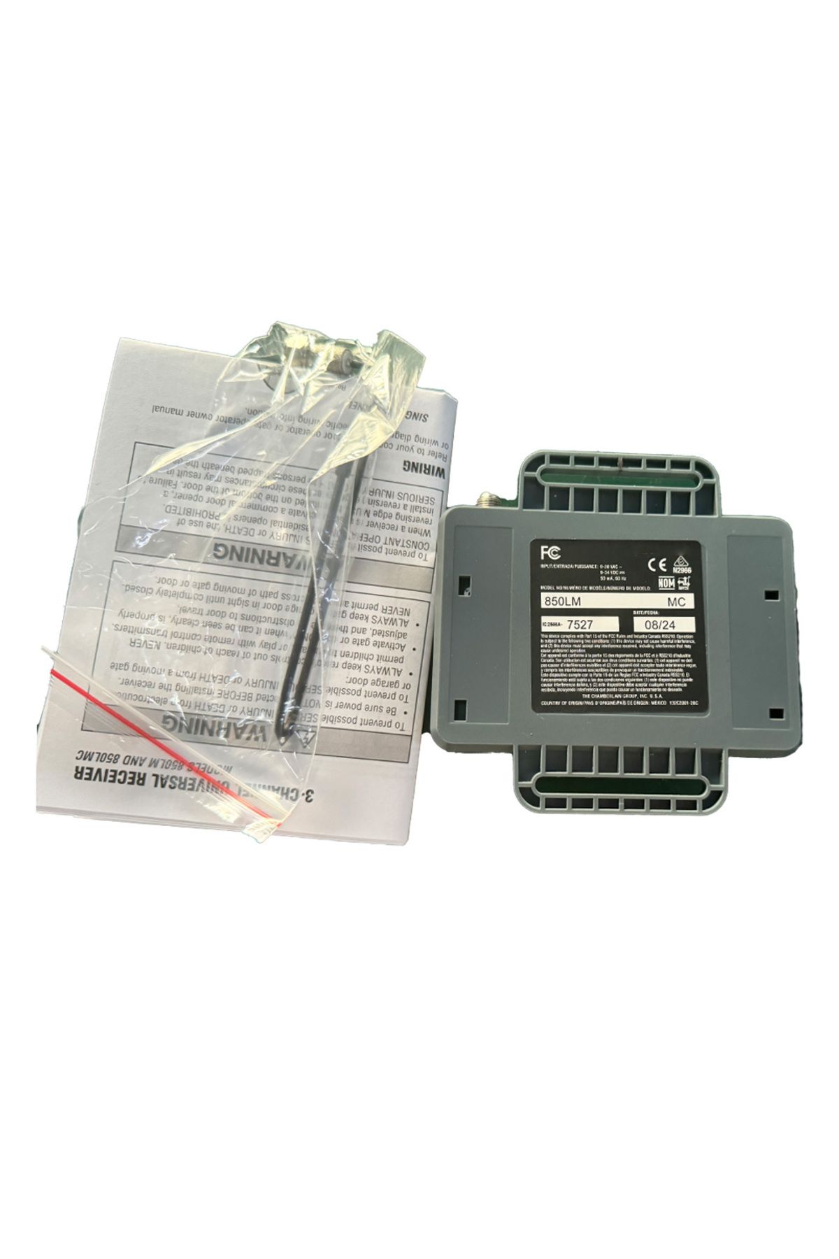 Choice-2PCS Universal Receiver Compatible with 811LM, 813LM, and all MAX remote controls Garage Door Opener 4