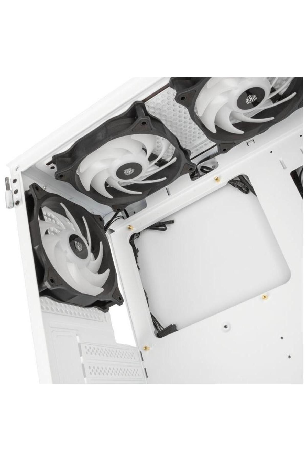 Kolink-Carcasa Kolink Observatory HF Glass ARGB White, Middle Tower, Tempered glass (Alb) 4