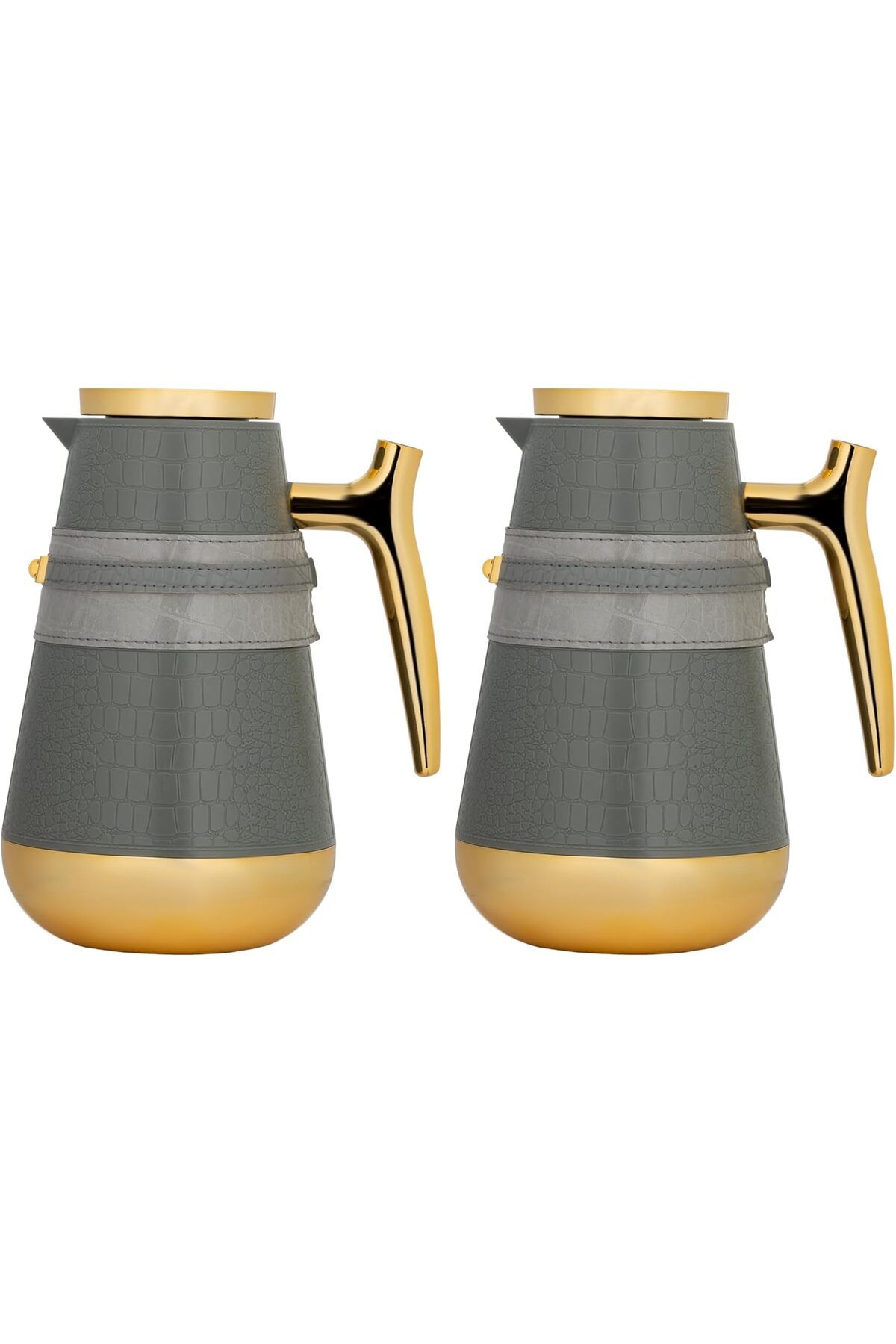 ALSAIF-Nermez Thermal Flask With Leak-proof Design For Coffee And Tea By , 1.0 Liter Capacity, Dark G 1