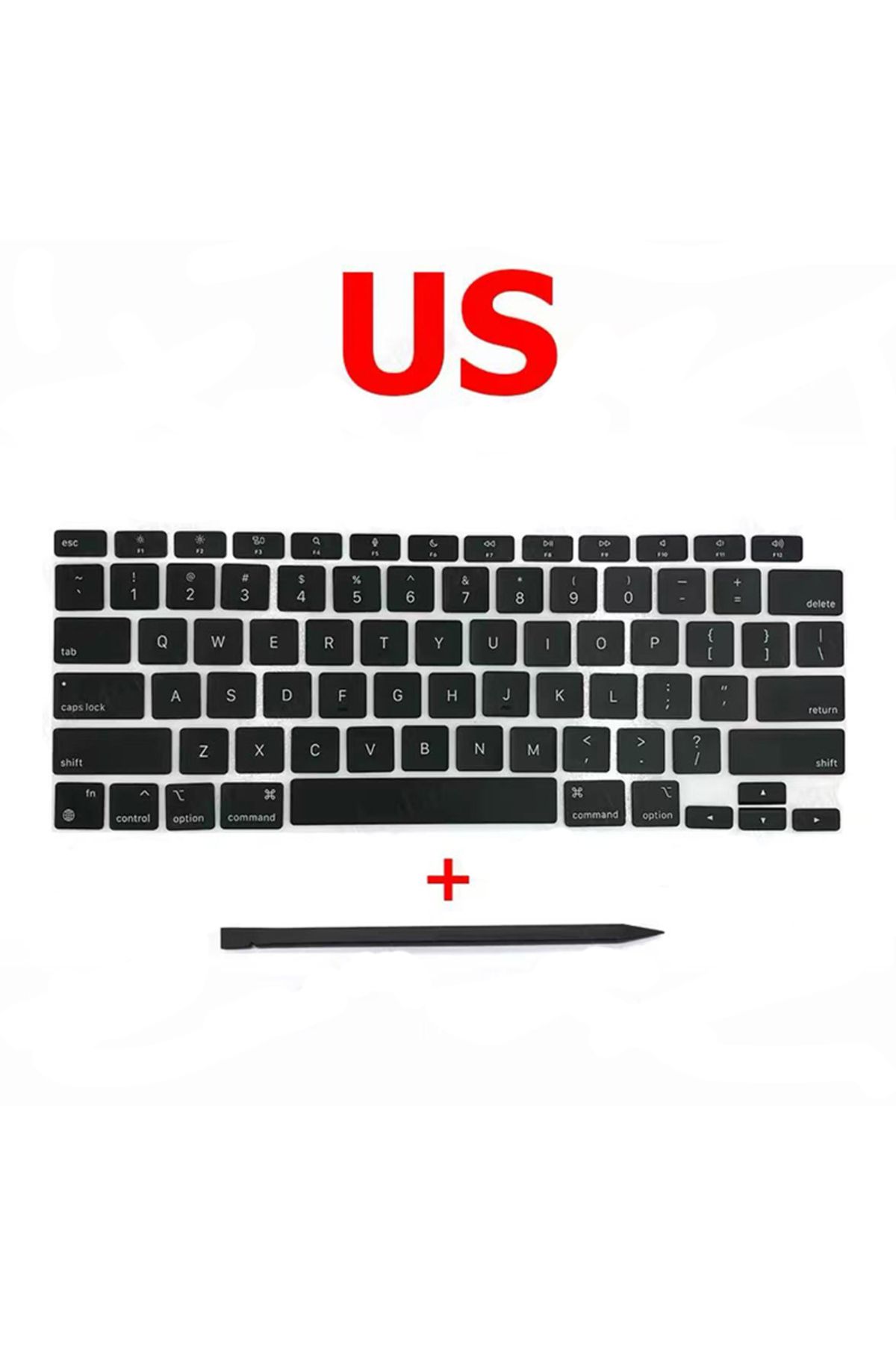 Choice-US New Replacement Keycaps Keys Key Cap For Macbook Air 13" M1 A2337 Keyboard Keycap US UK Spain Fre 1