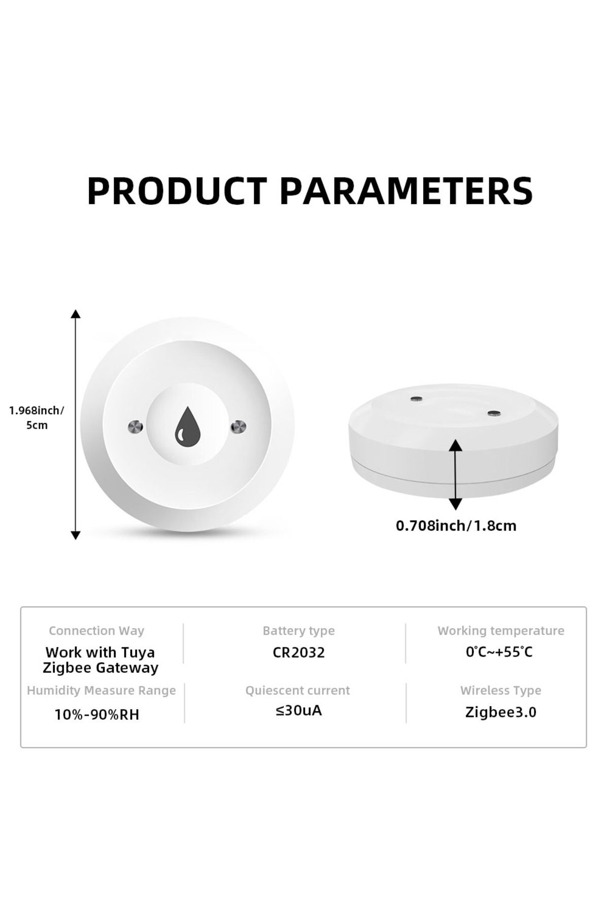 Choice-Zigbee Water Sensor Leak Flood Detector App Remote Monitoring For Kitchen/bathroom Support Home A... 6
