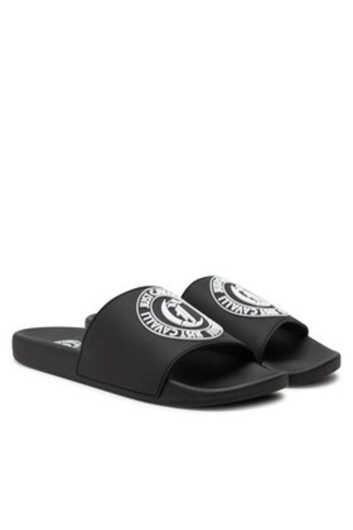 JUST CAVALLI Sneakers bianche da uomo con stampa logo – Pavidas