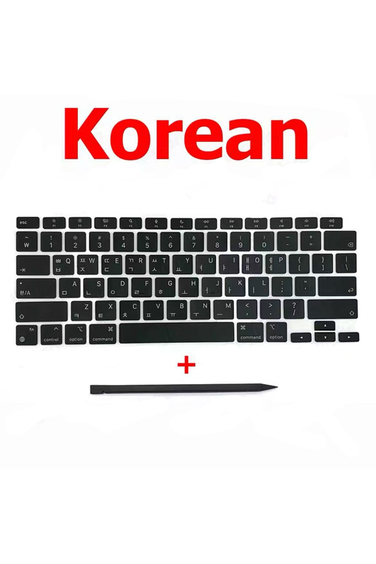 Choice-Korean New Replacement Keycaps Keys Key Cap For Macbook Air 13" M1 A2337 Keyboard Keycap US UK Spain 1