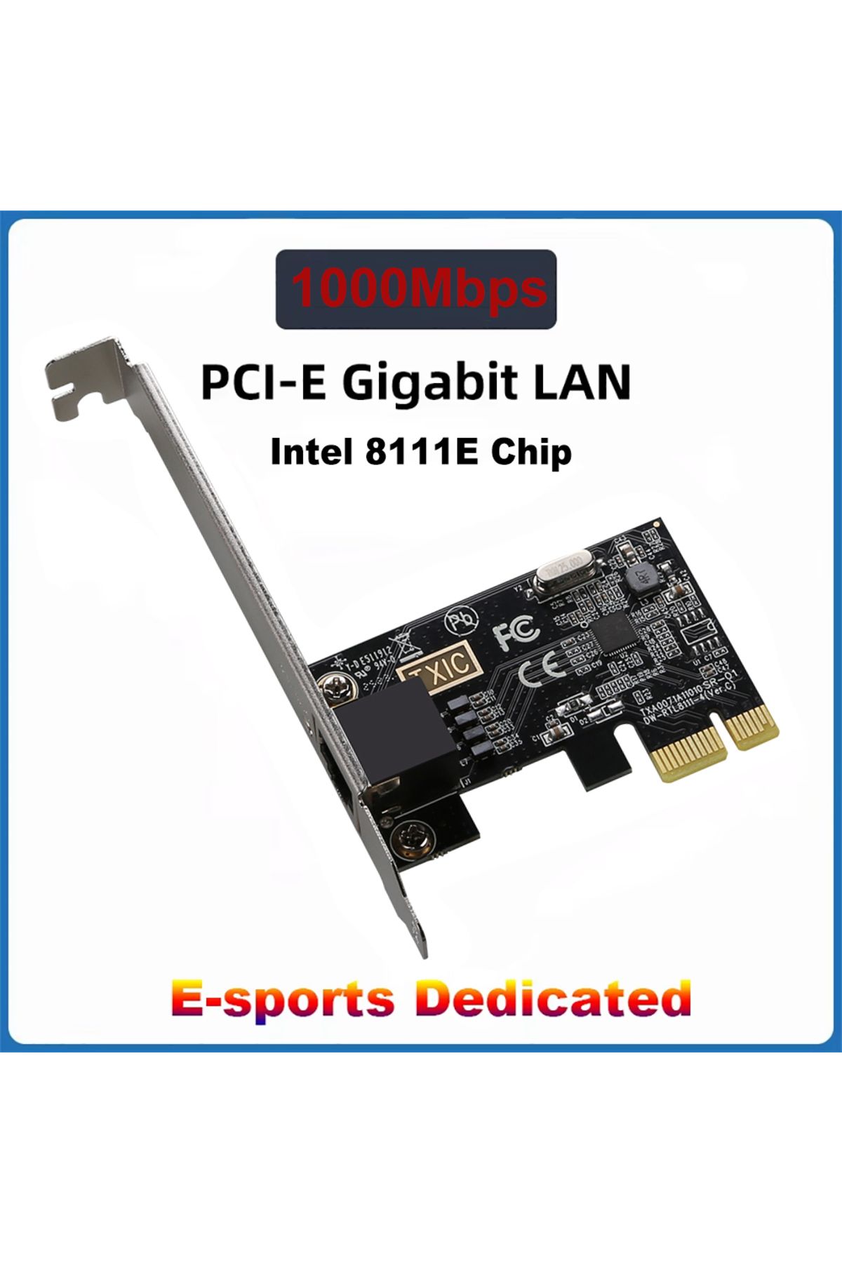 kebidu-5gbps Pcie 5gbps Pcie To Rj45 Network Card Realtek 8126 100mbps/1g/2.5g/5g Rj45 Interface Gigabit Et 1