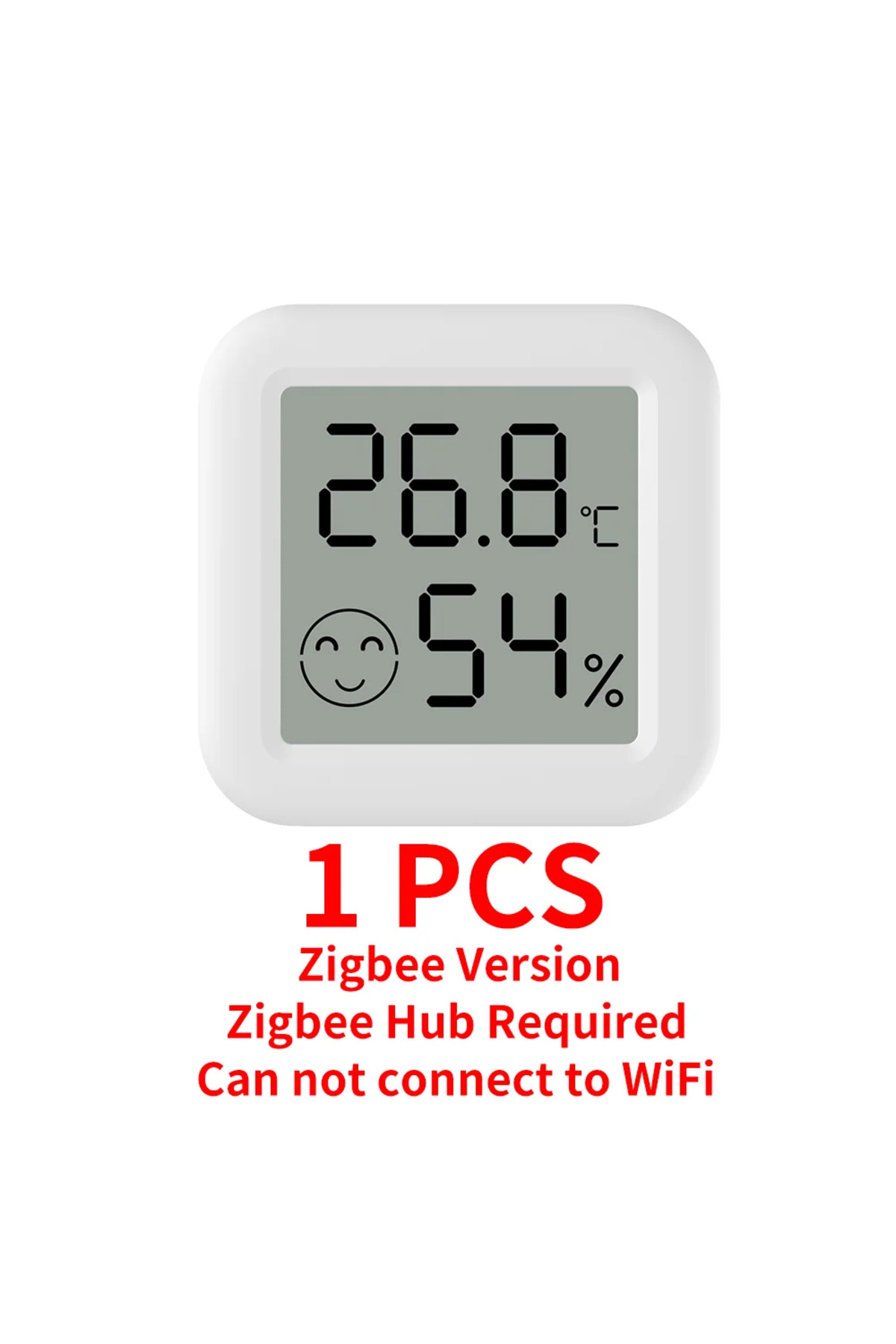 Choice-ZTH03 Tuya Zigbee 3.0 Temperature Humidity Sensor APP Remote Control Thermometer via Smart Life For 1