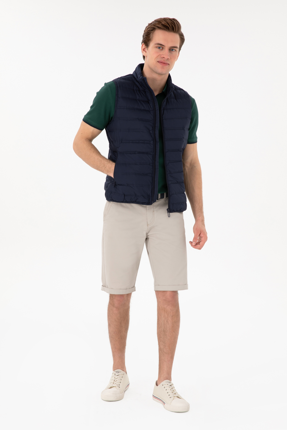 جلیقه مردانه یقه ایستاده | یو اس پولو U.S. Polo Assn. 2101038 VI - تصویر 3