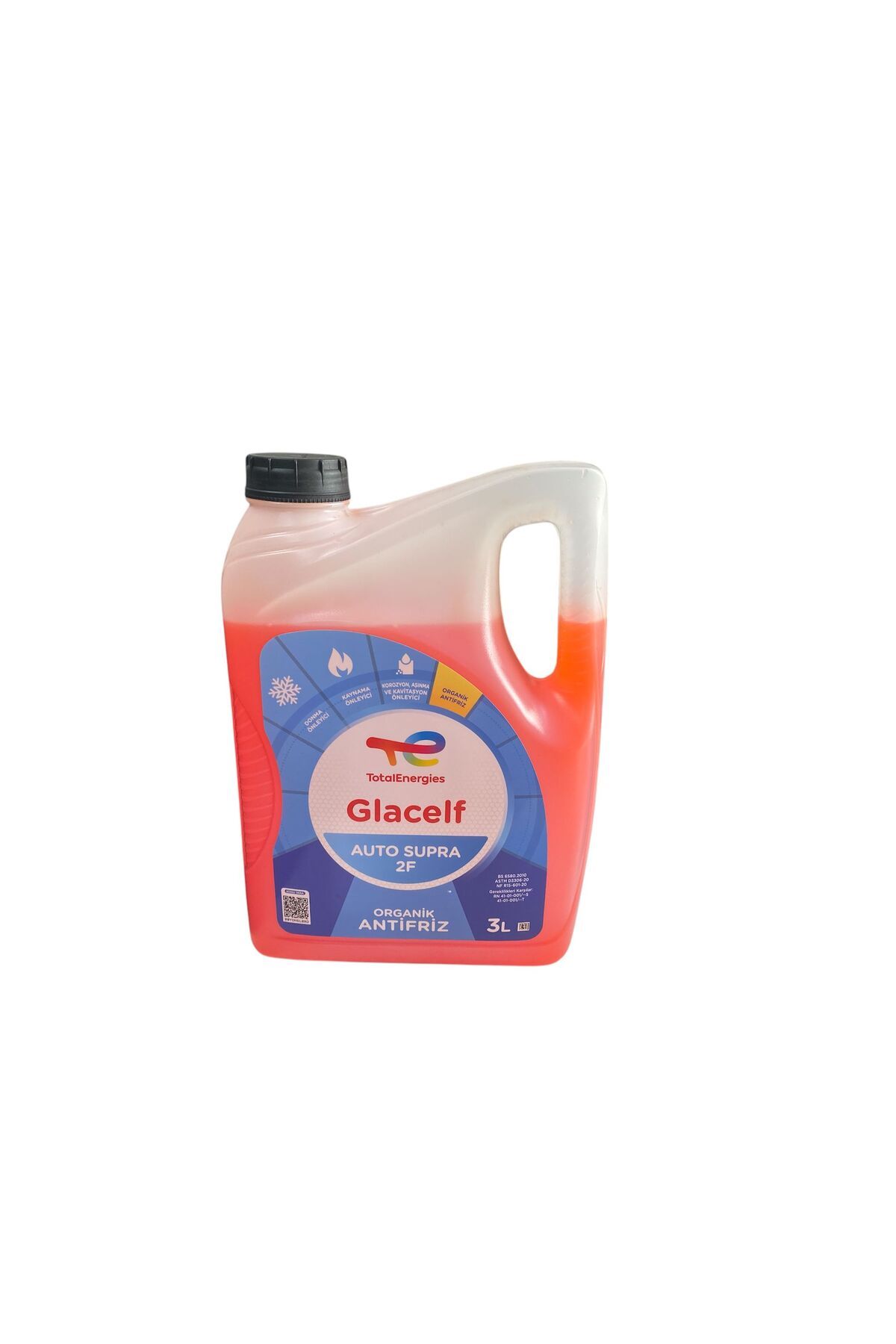 TOTAL 3 Lt Kırmızı Supra Antifrize Glacelf