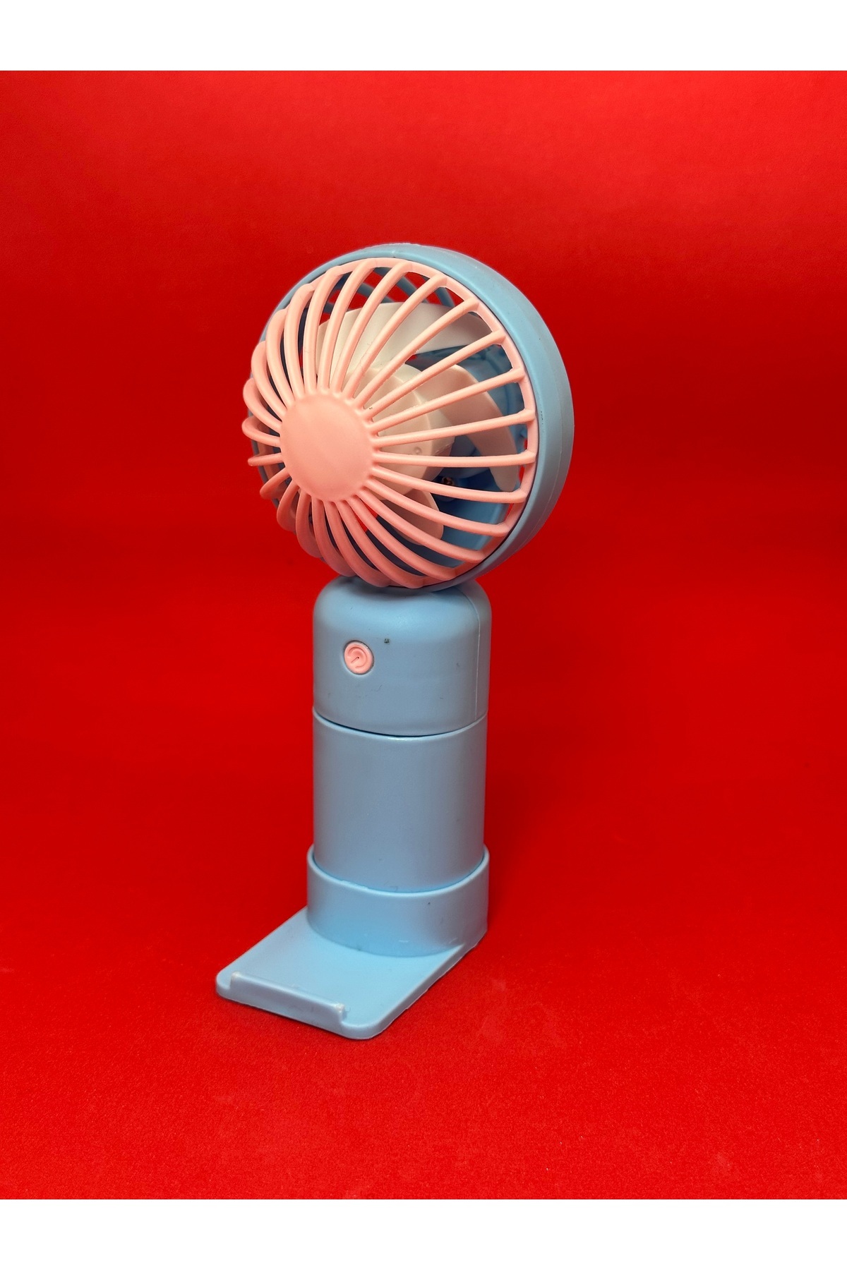 Mini Şarjlı Standlı El Vantilatörü Fanı Soğutucu Vantilatör - 2